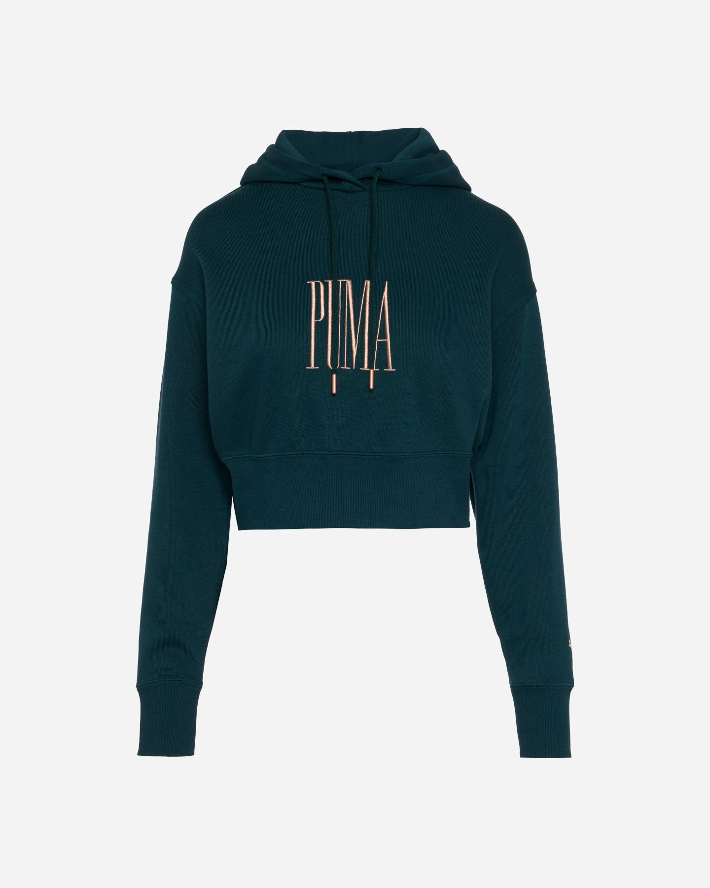 Felpa PUMA CROP W - Verde - 0 | Cisalfa Sport