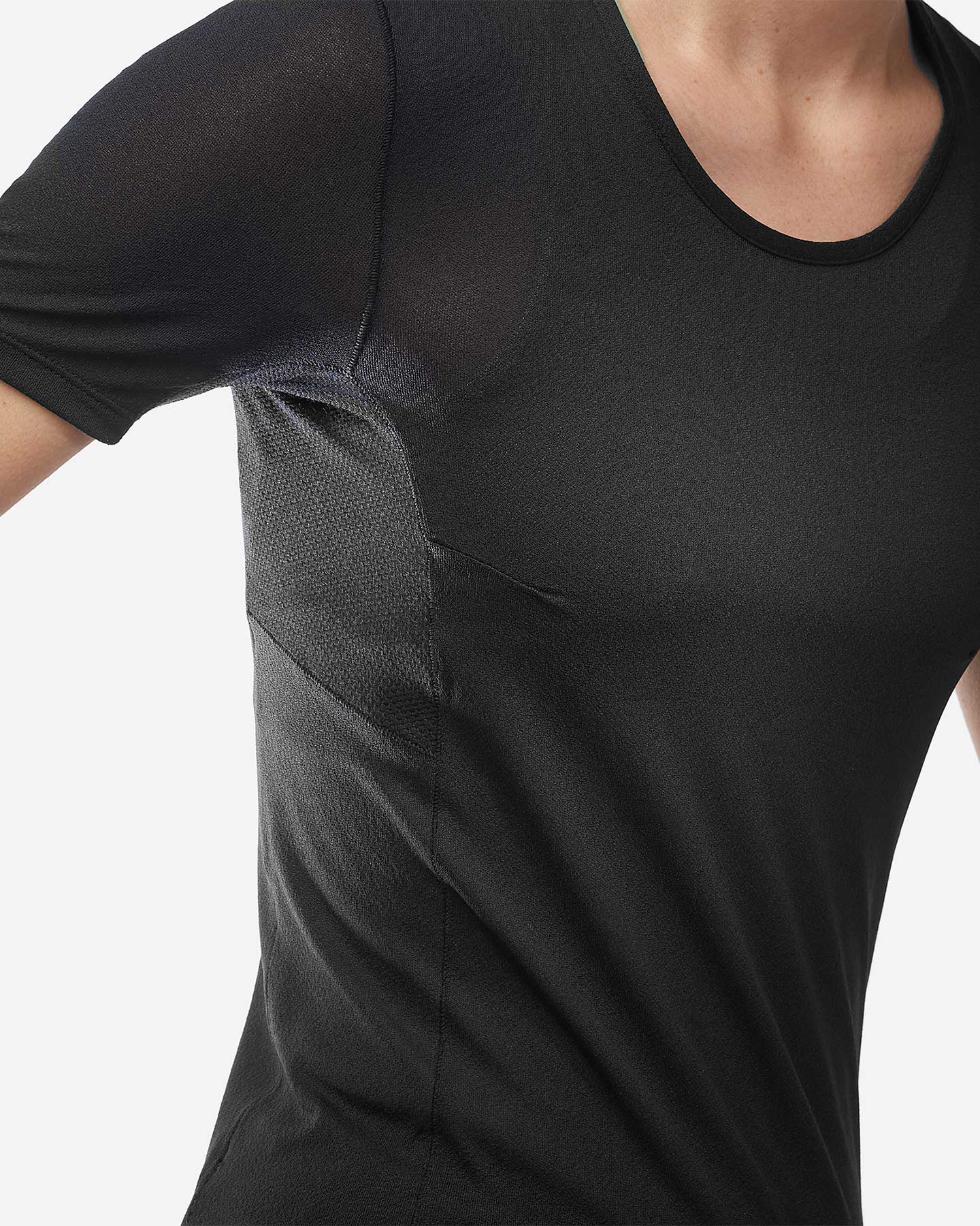 T-shirt running SALOMON S-LAB SENSE W - Nero - 5 | Cisalfa Sport