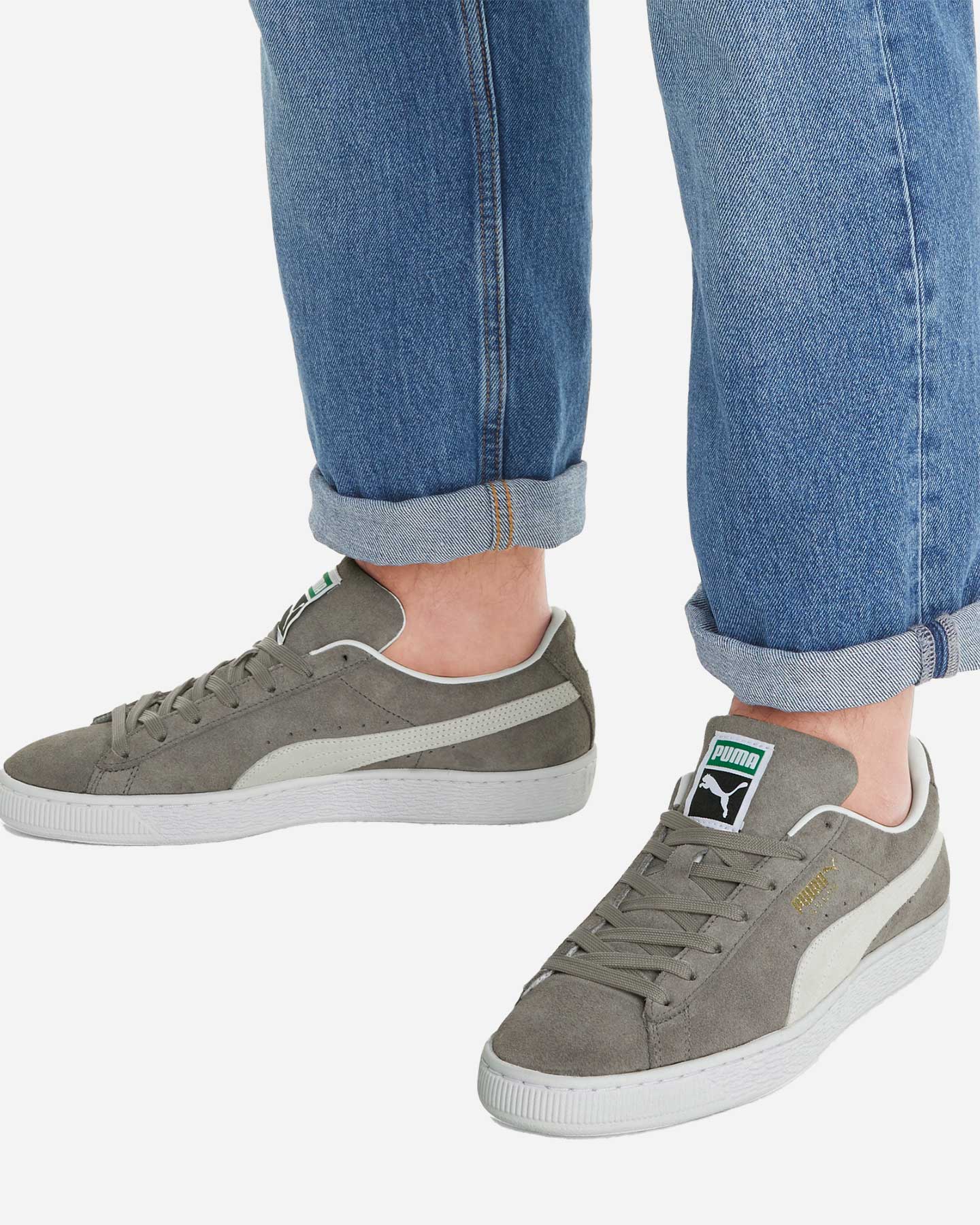 Scarpe sneakers PUMA SUEDE CLASSIC XXI M - Grigio - 5 | Cisalfa Sport
