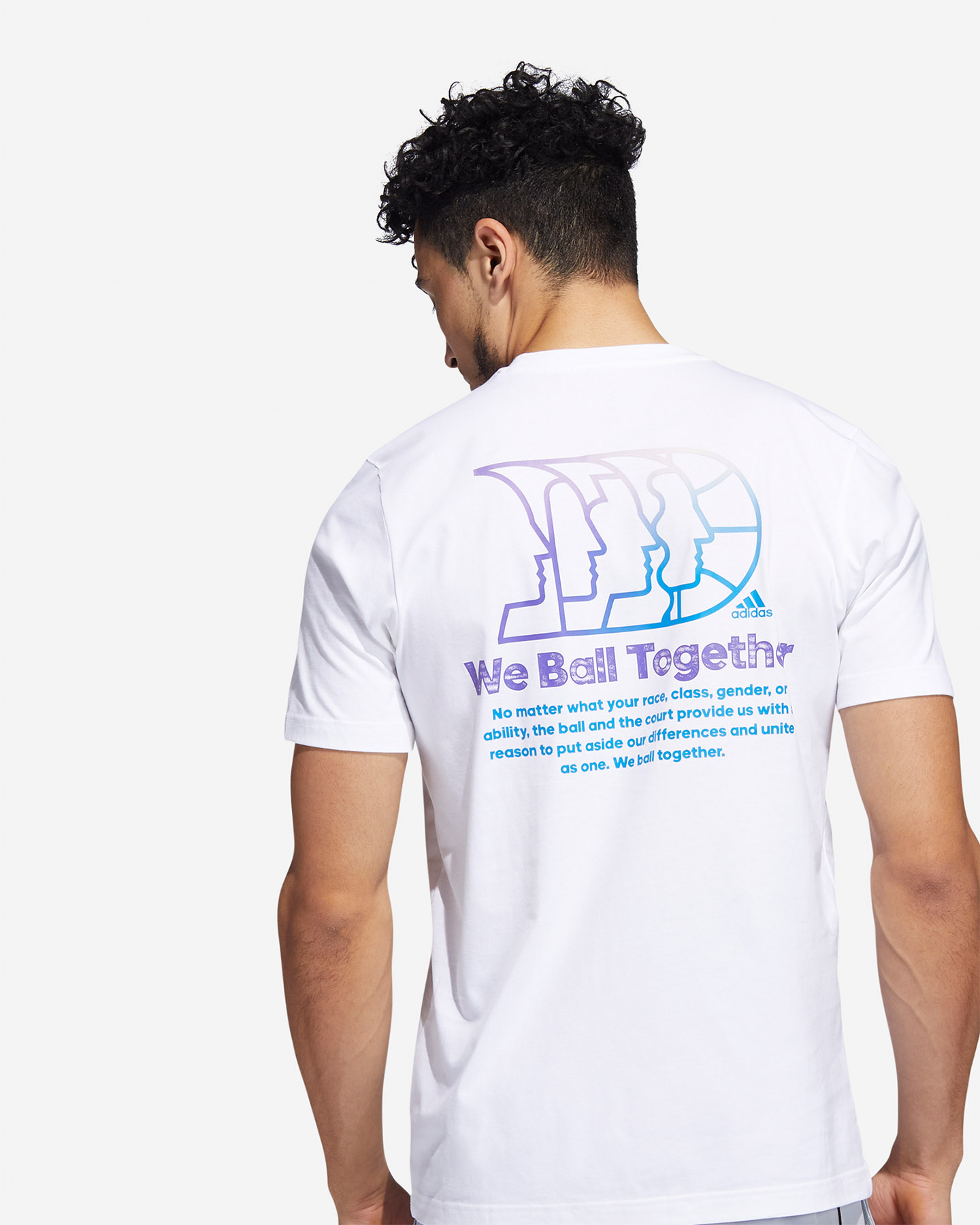 Maglia basket ADIDAS WBT STORY M - Bianco - 0 | Cisalfa Sport