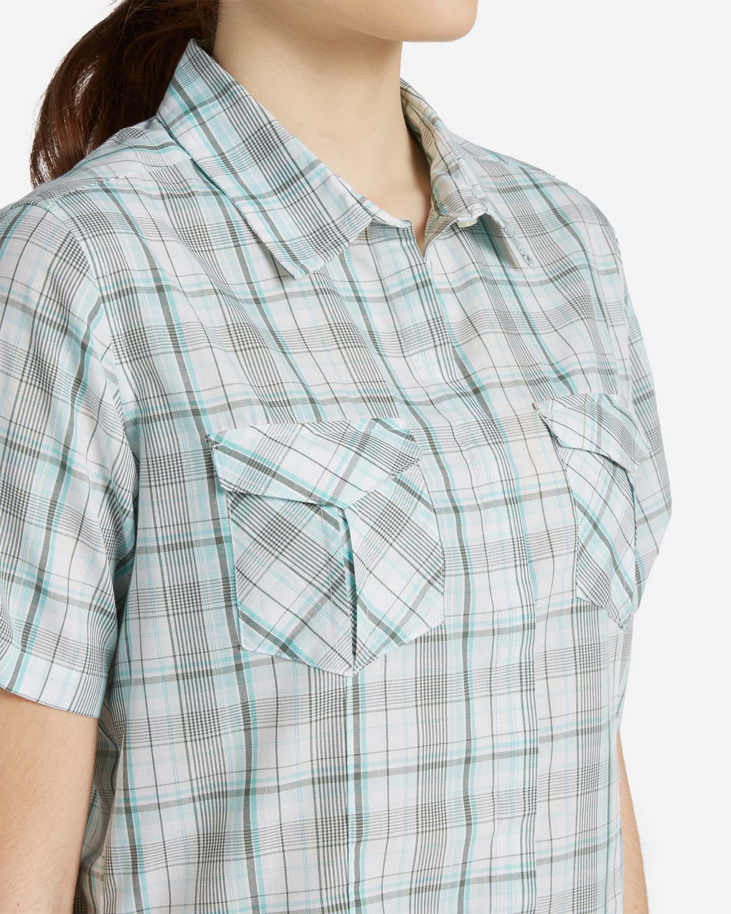 Camicia 8848 MOUNTAIN HIKE W - Verde - 4 | Cisalfa Sport