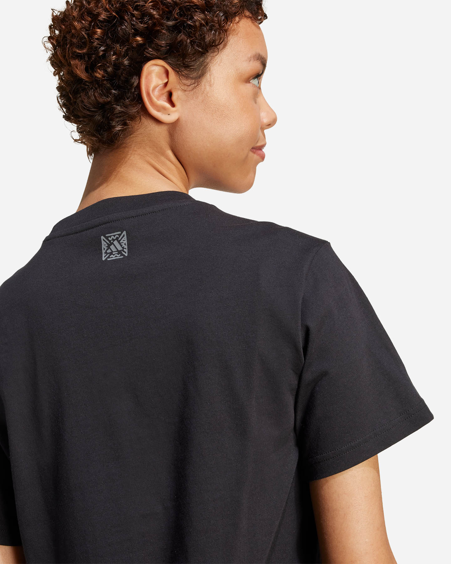 T-shirt ADIDAS BIG LOGO CAMOU W - Nero - 4 | Cisalfa Sport