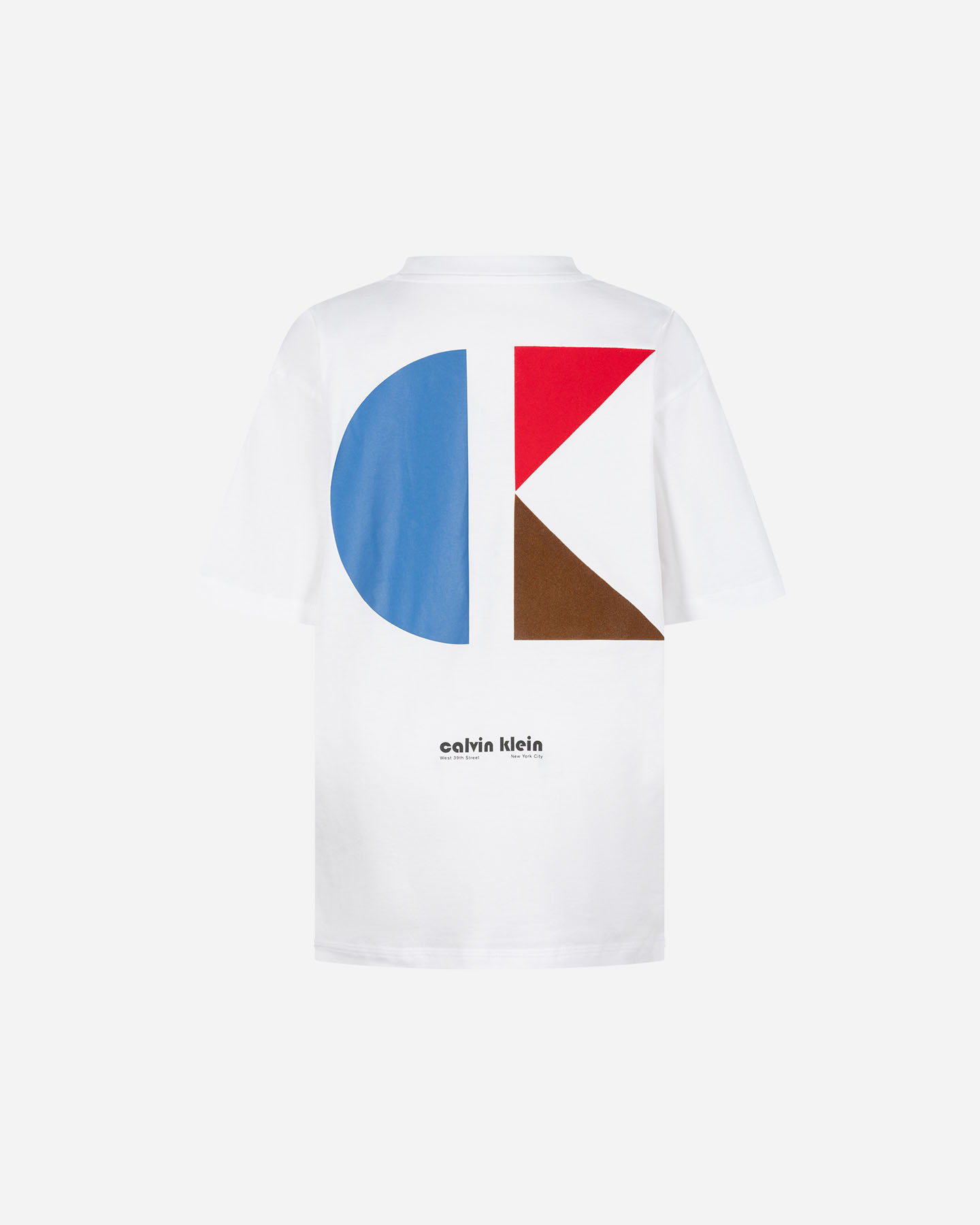 T-shirt CALVIN KLEIN JEANS RELAXED JR - Bianco - 1 | Cisalfa Sport