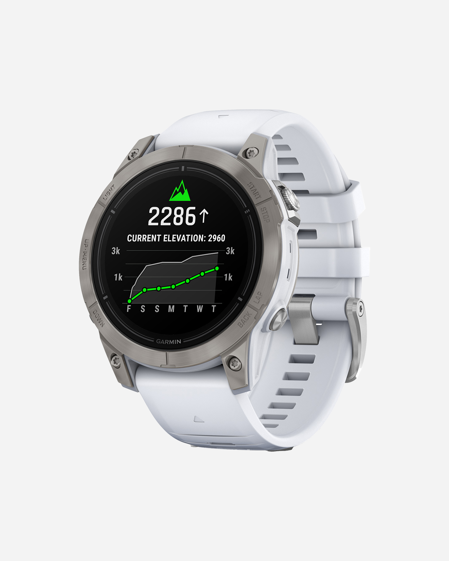 Orologio multifunzione GARMIN EPIX PRO 47MM SAPH  - Bianco - 2 | Cisalfa Sport