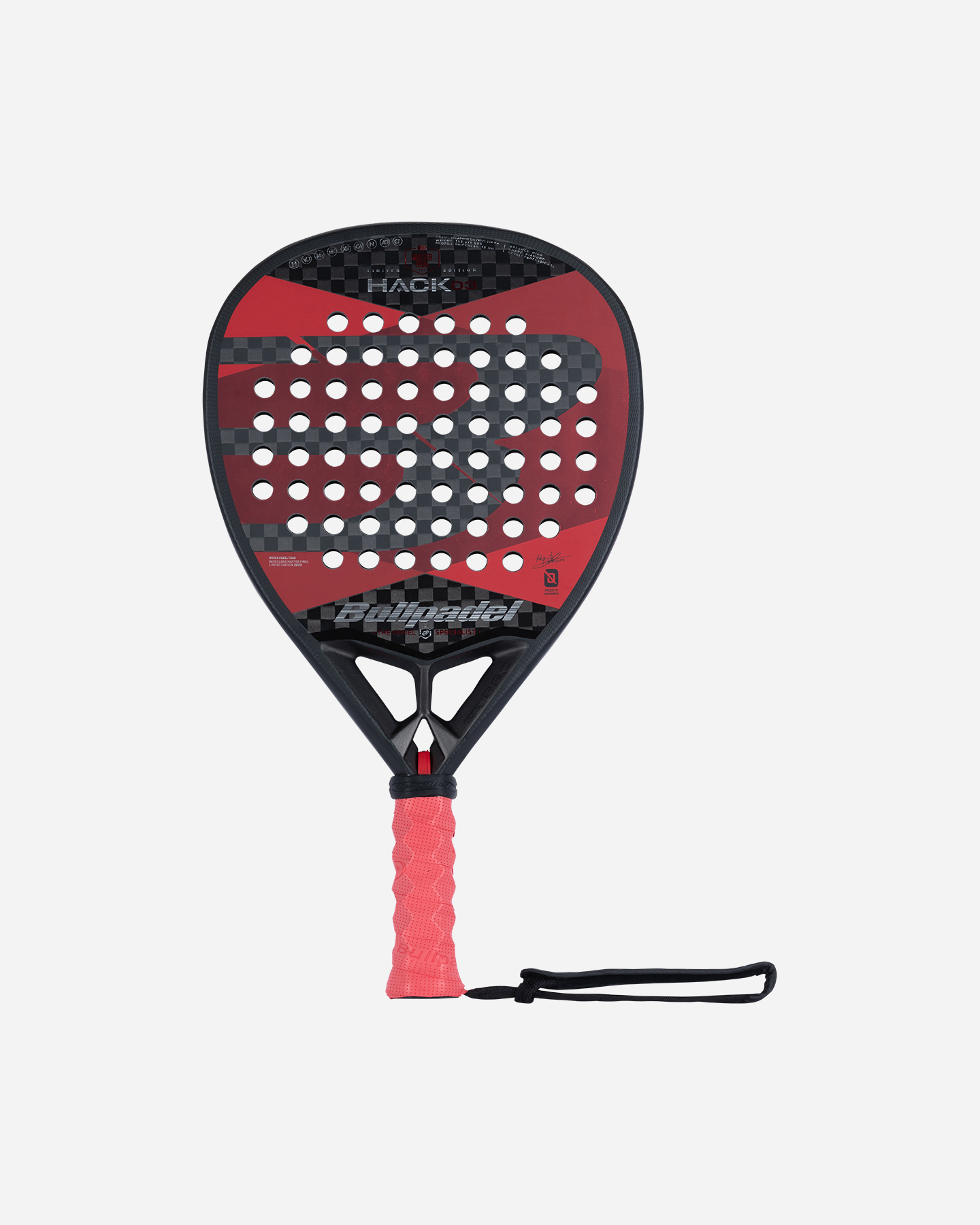 Racchetta padel performance BULLPADEL HACK 03 MFINAL 22  - Rosso - 0 | Cisalfa Sport