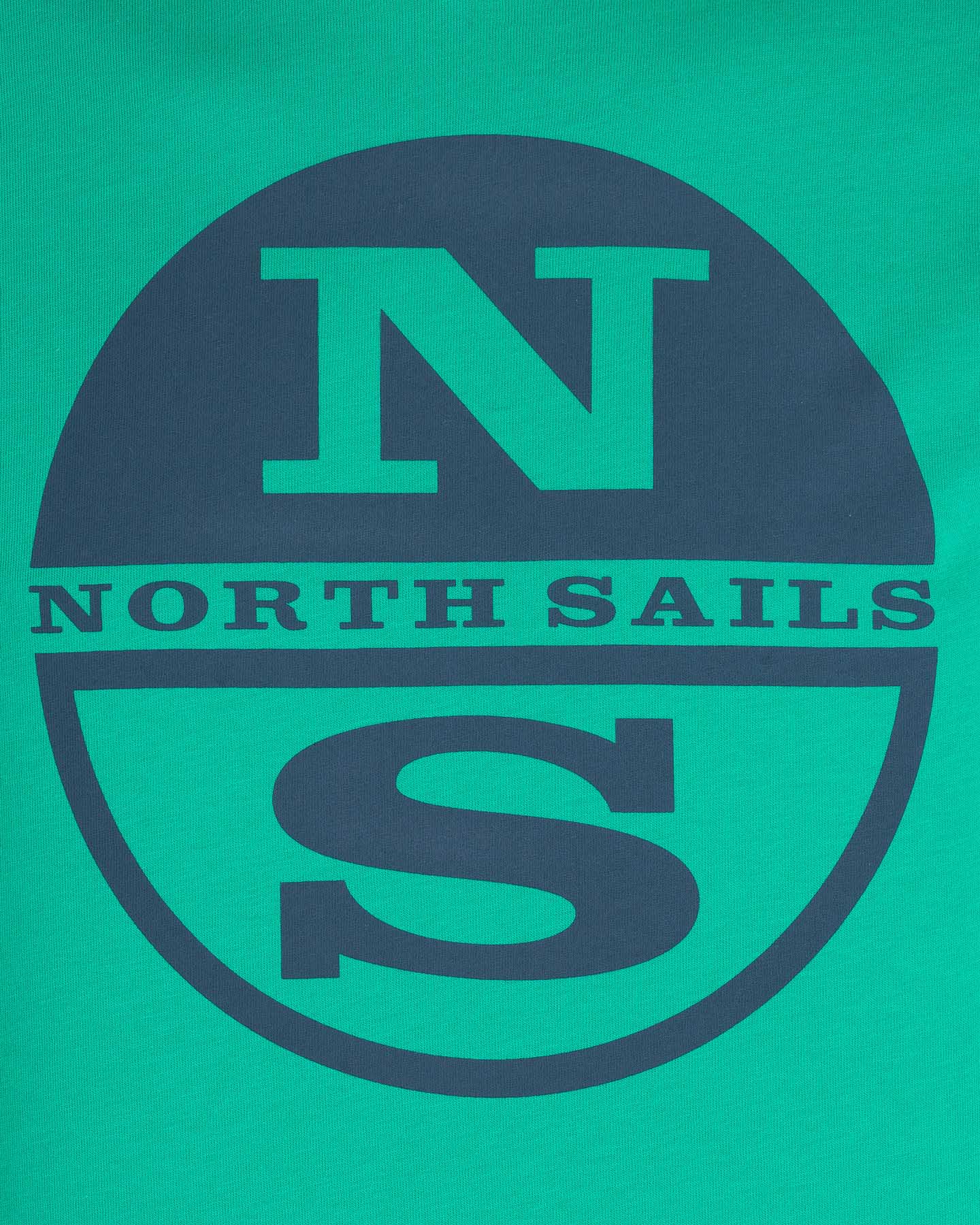 T-shirt NORTH SAILS LOGO M - Verde - 2 | Cisalfa Sport