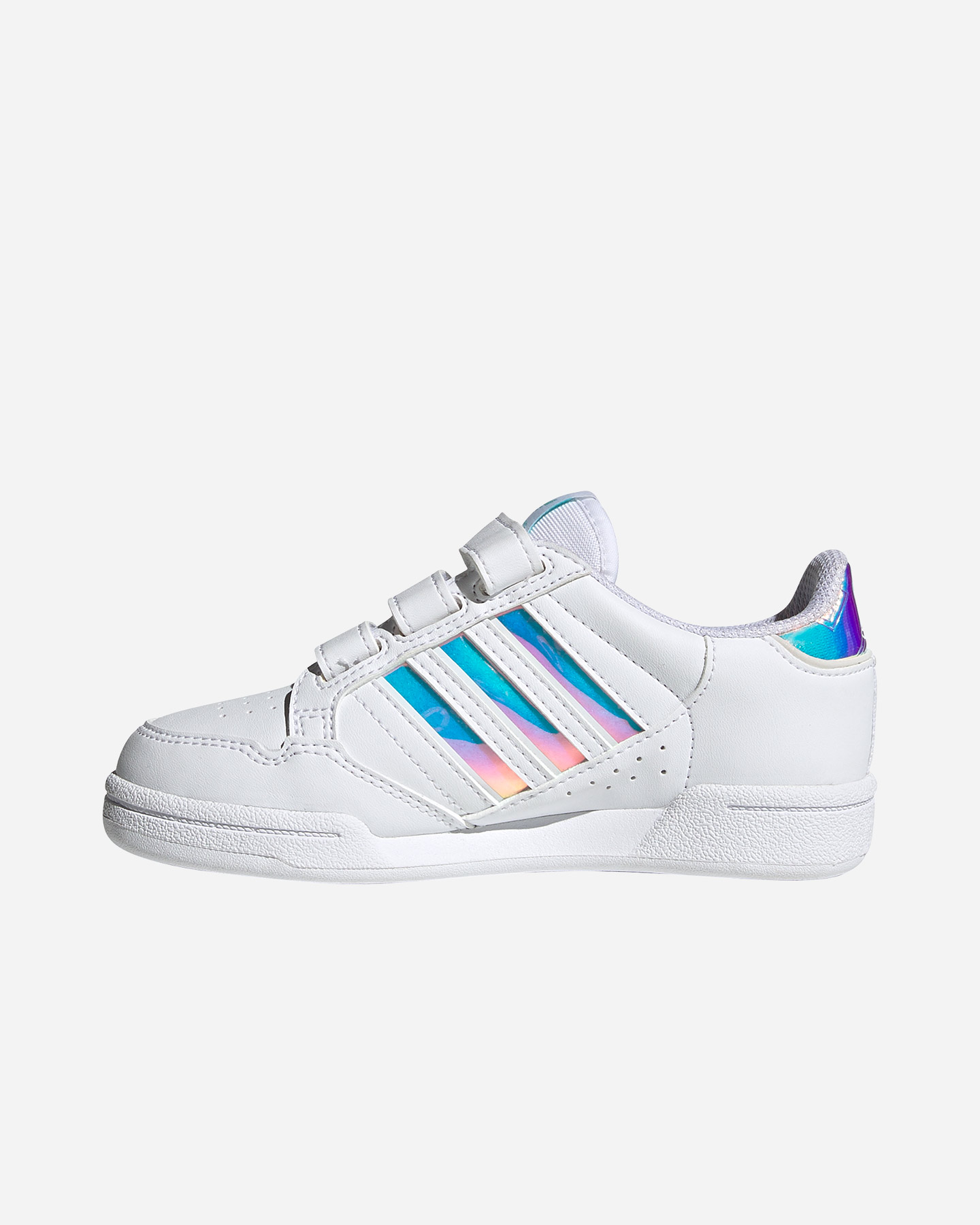 Scarpe sneakers ADIDAS CONTINENTAL 80 STRIPES CF JR - Bianco - 3 | Cisalfa Sport