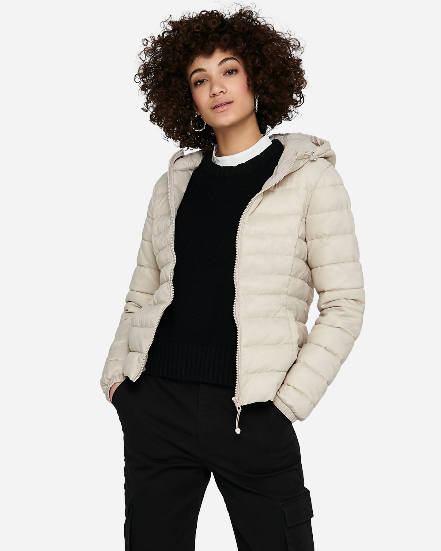 Giubbotto ONLY TAHOE ULTRALIGHT W - Beige - 2 | Cisalfa Sport