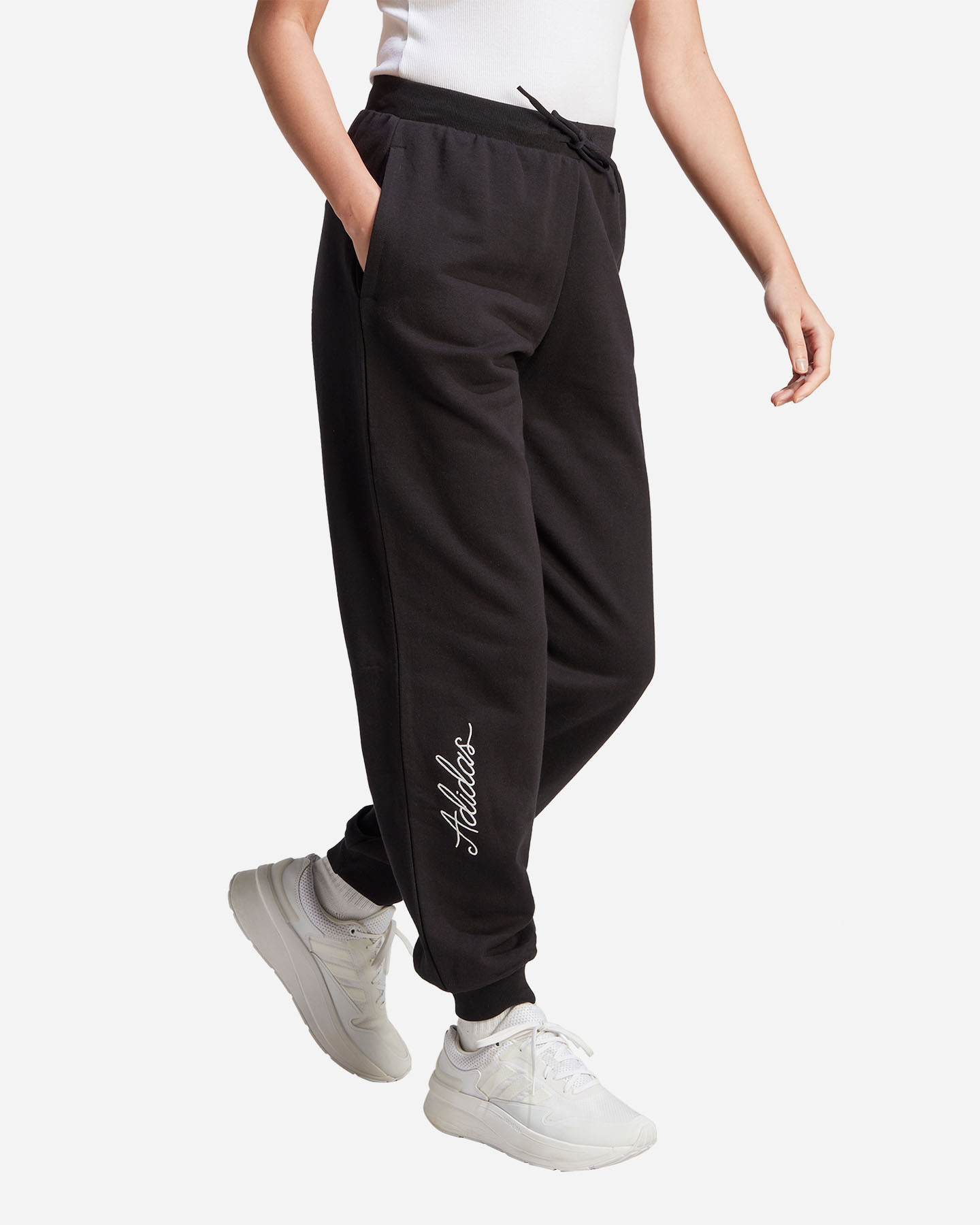 Pantalone ADIDAS BRAND LOVE W - Nero - 3 | Cisalfa Sport