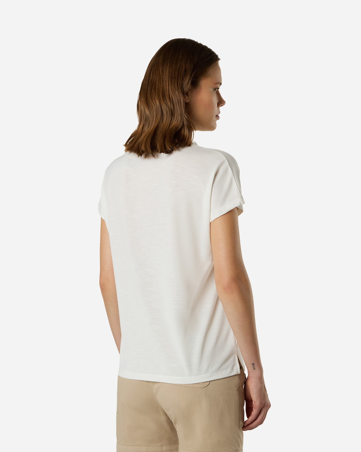 Polo NORTH SAILS SLUB MODAL W - Bianco - 3 | Cisalfa Sport