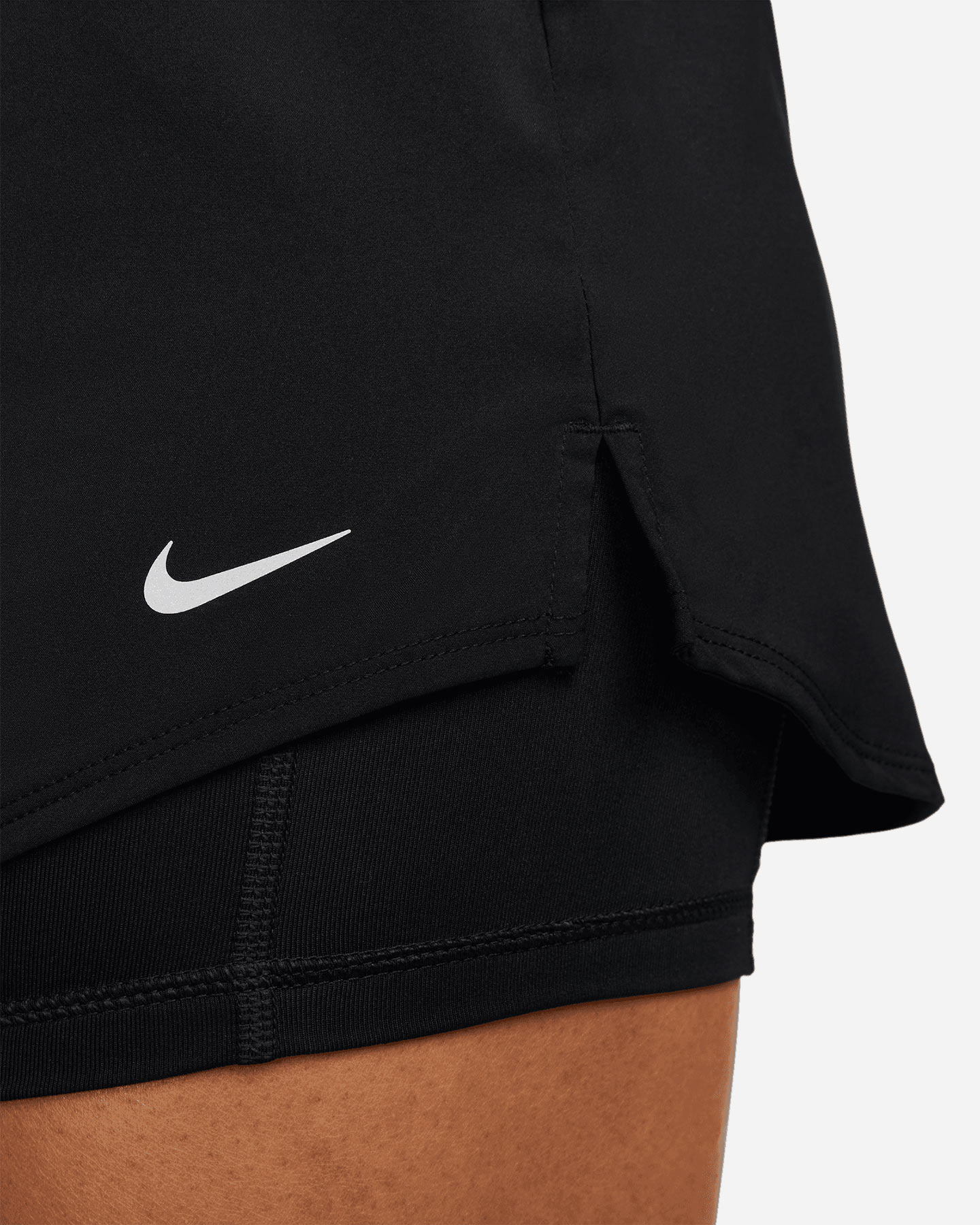 Short training NIKE DOUBLE WOVEN W - Nero - 4 | Cisalfa Sport