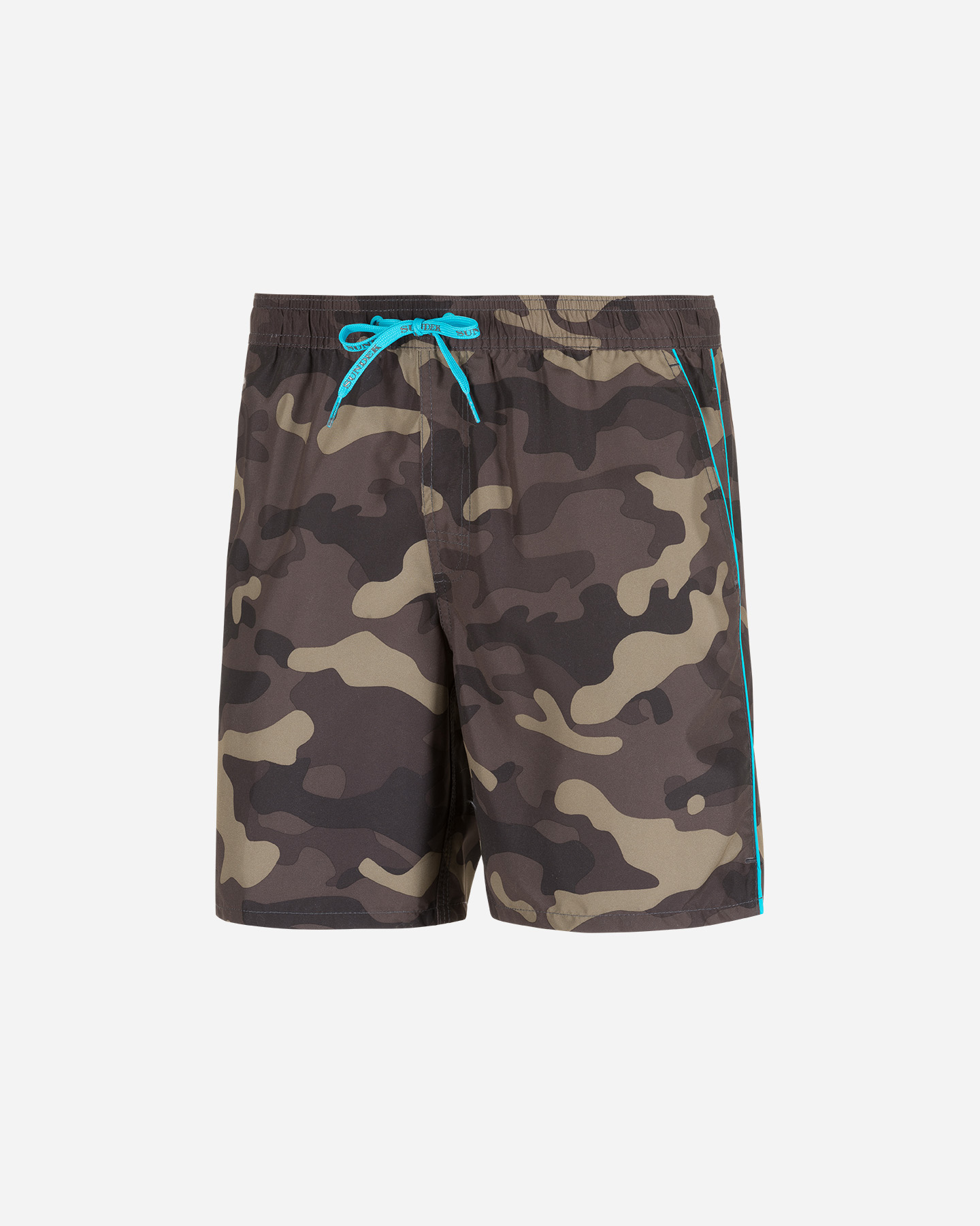 Boxer mare SUNDEK 16" CAMOU M - Verde - 0 | Cisalfa Sport