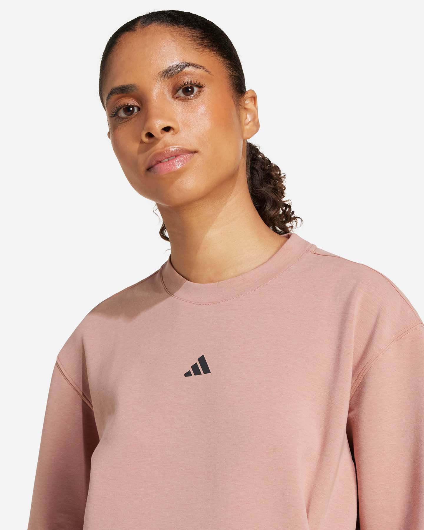 Felpa training ADIDAS D4T W - Marrone - 4 | Cisalfa Sport