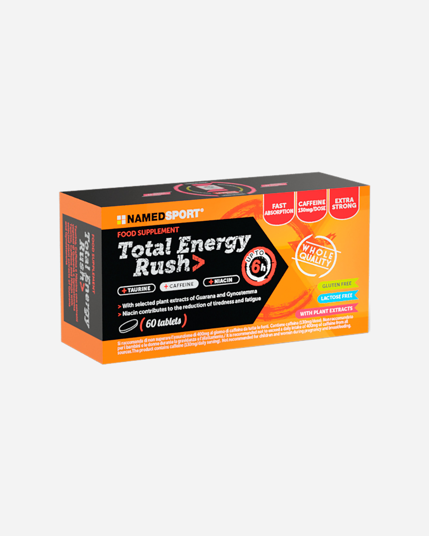 Proteine polvere NAMED SPORT TOTAL ENERGY RUSH 60CPR - Color mix - 0 | Cisalfa Sport