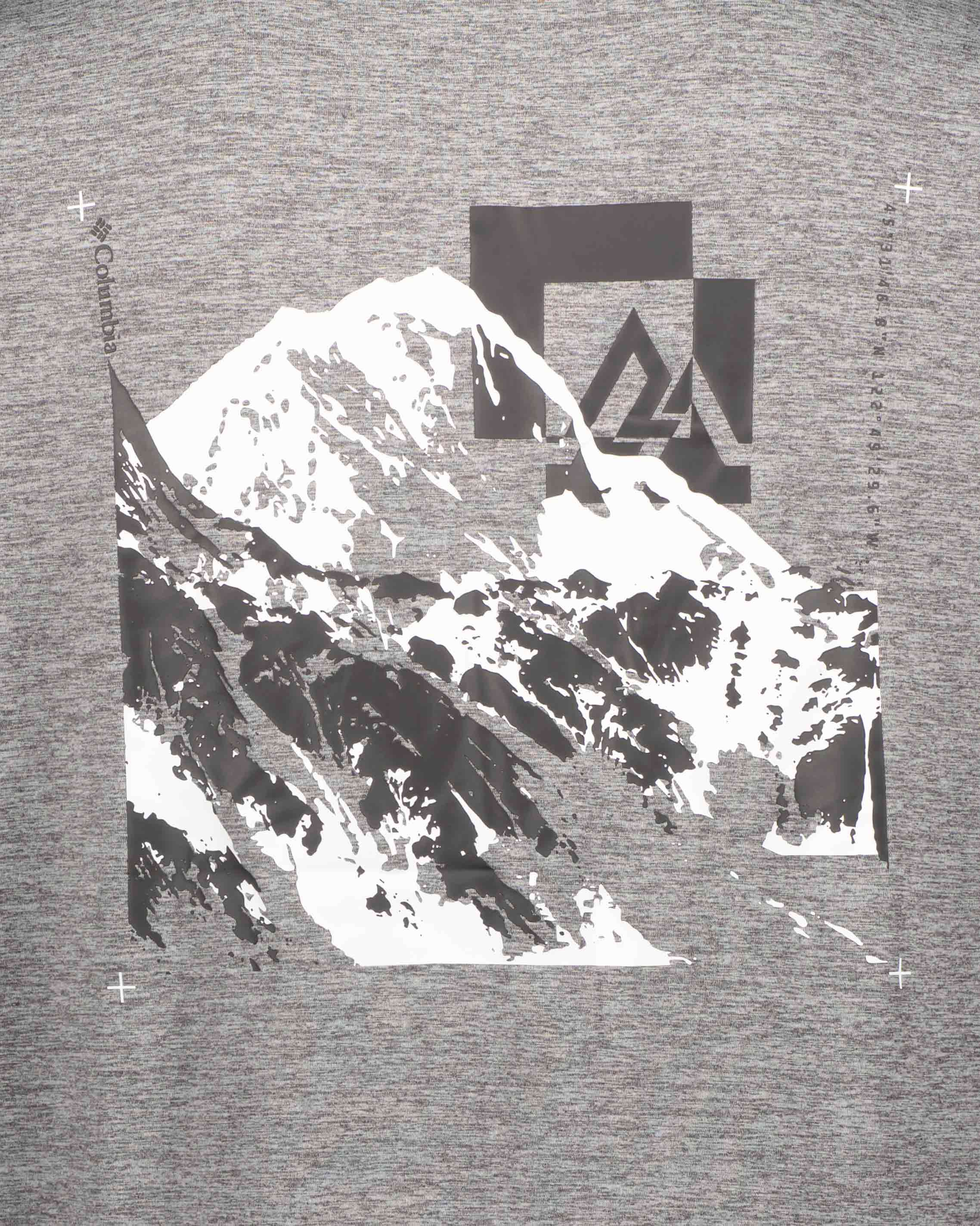 T-shirt COLUMBIA KWICK HIKE BACK GRAPHIC M - Color mix - 2 | Cisalfa Sport