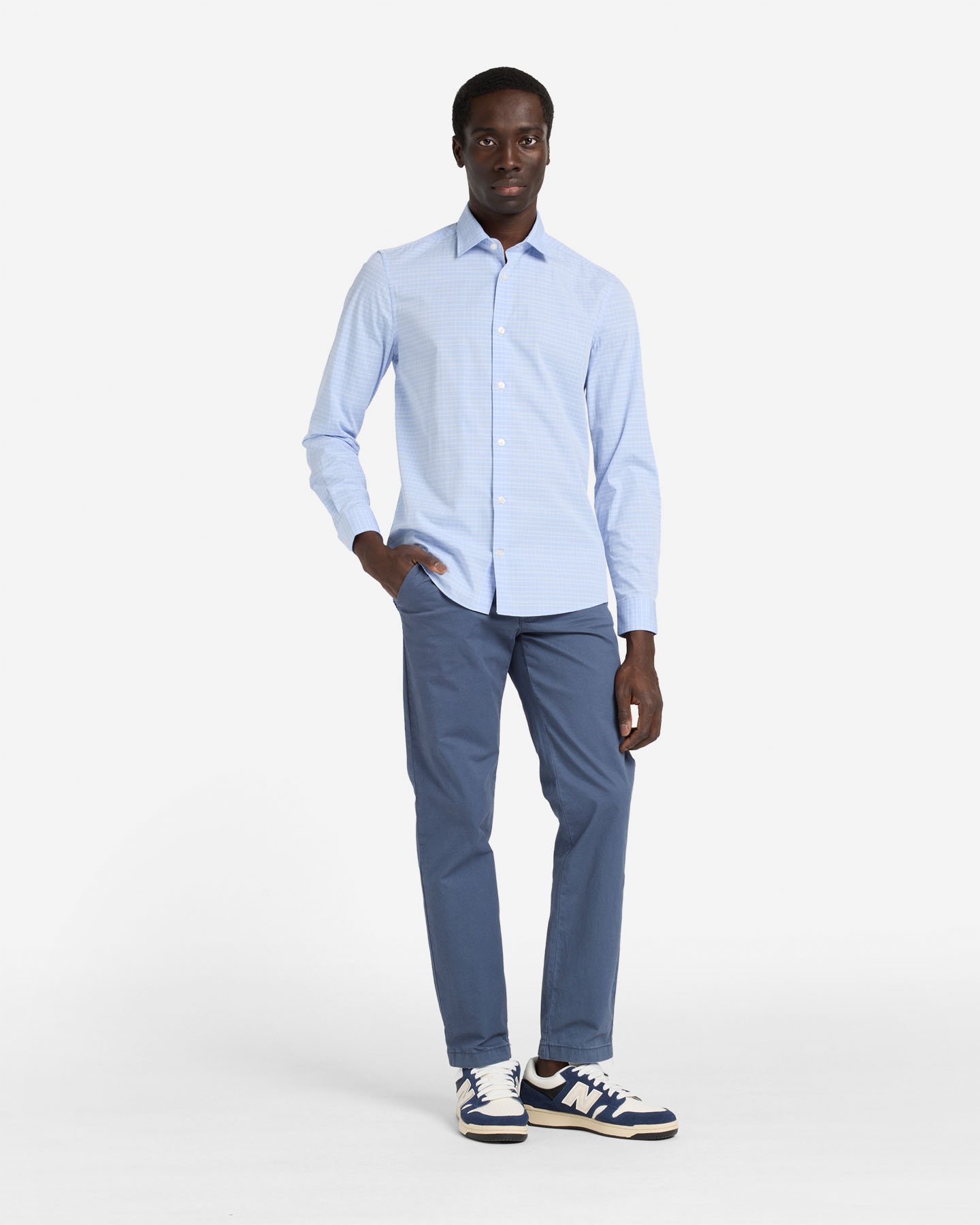 Camicia DACK'S ESSENTIAL M - Azzurro - 4 | Cisalfa Sport