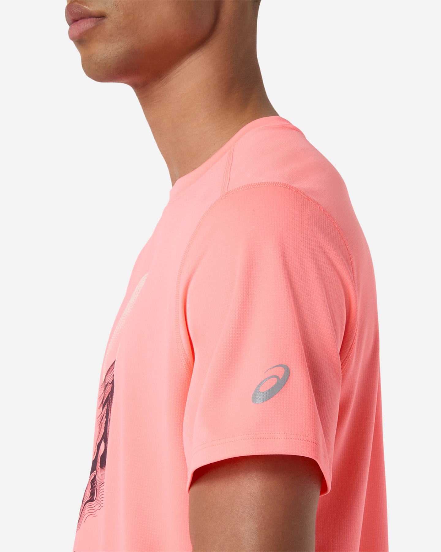 T-shirt running ASICS FUJITRAIL M - Arancione - 5 | Cisalfa Sport