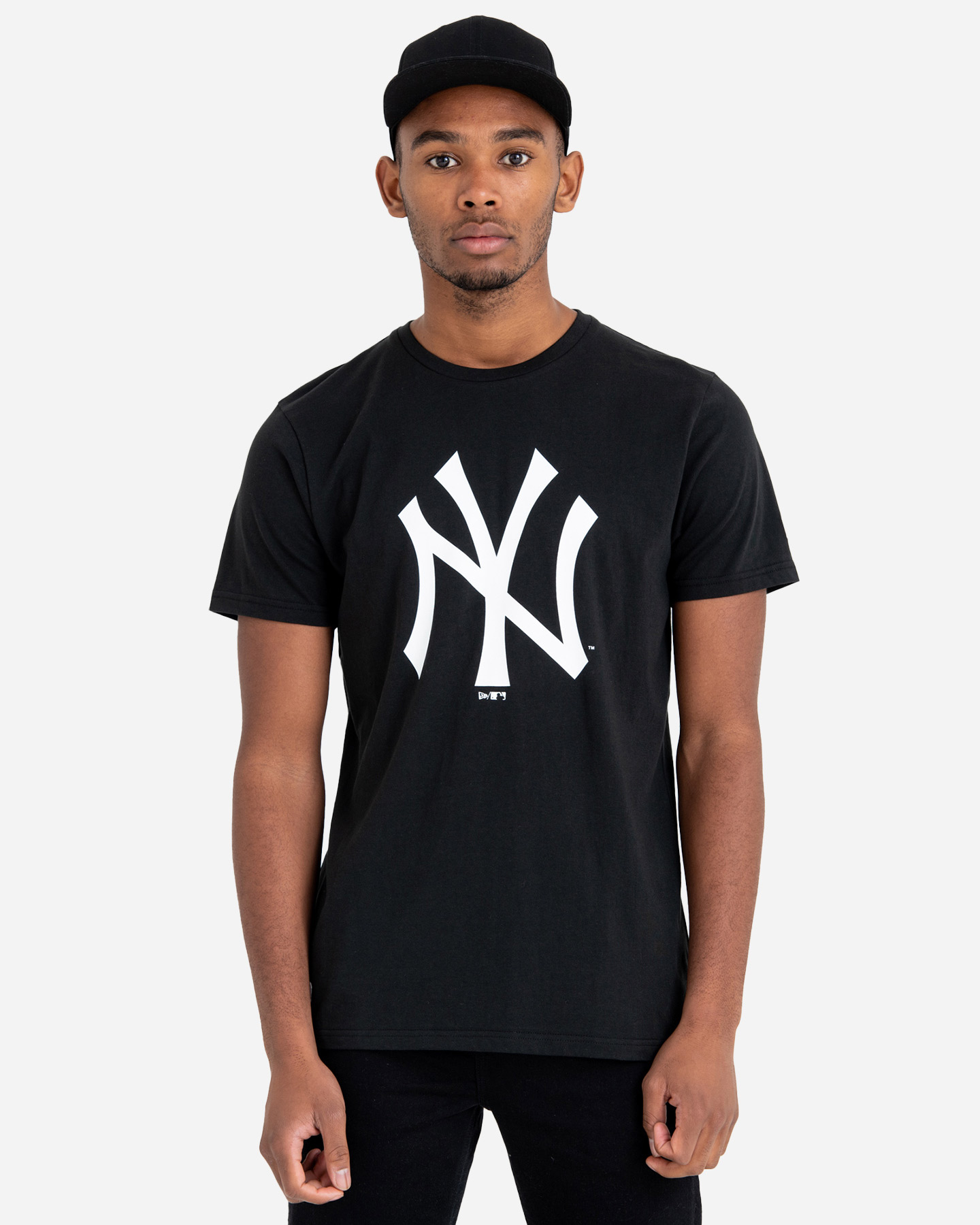 T-shirt NEW ERA MLB BIG LOGO REGULAR NEW YORK YANKEES M - Nero - 0 | Cisalfa Sport
