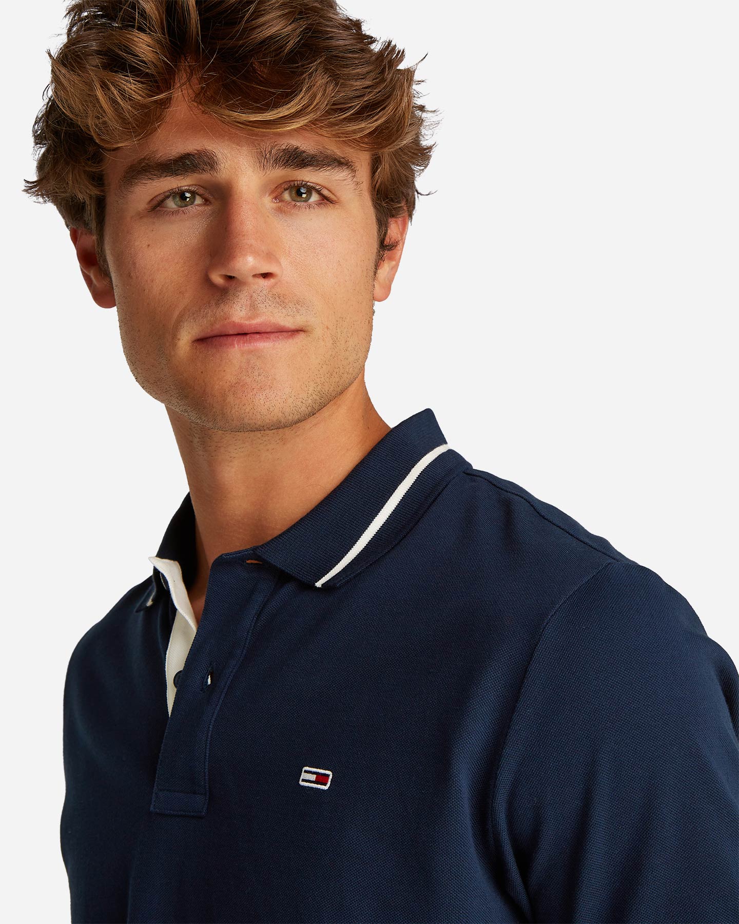 Polo TOMMY HILFIGER PIQUET M - Blu - 5 | Cisalfa Sport