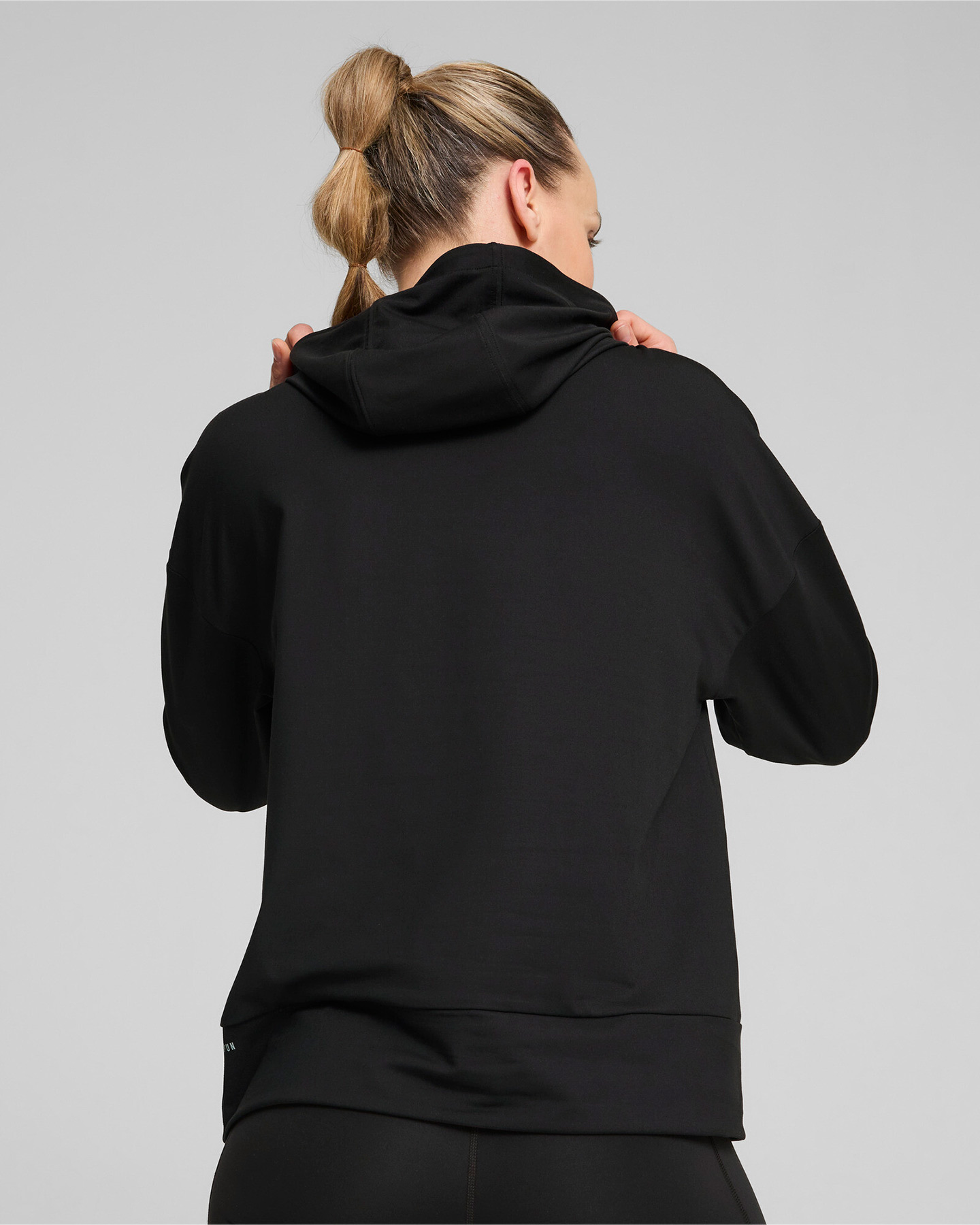 Felpa training PUMA HYROX CLOUDSPUN W - Nero - 3 | Cisalfa Sport
