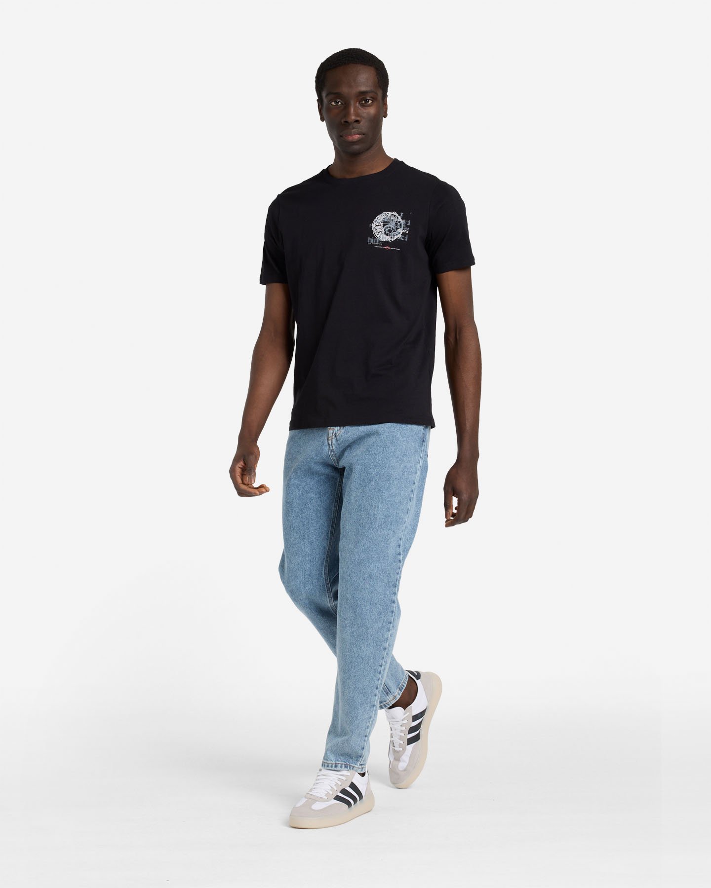 T-shirt BEAR WAVES AFTER WAVES M - Nero - 2 | Cisalfa Sport