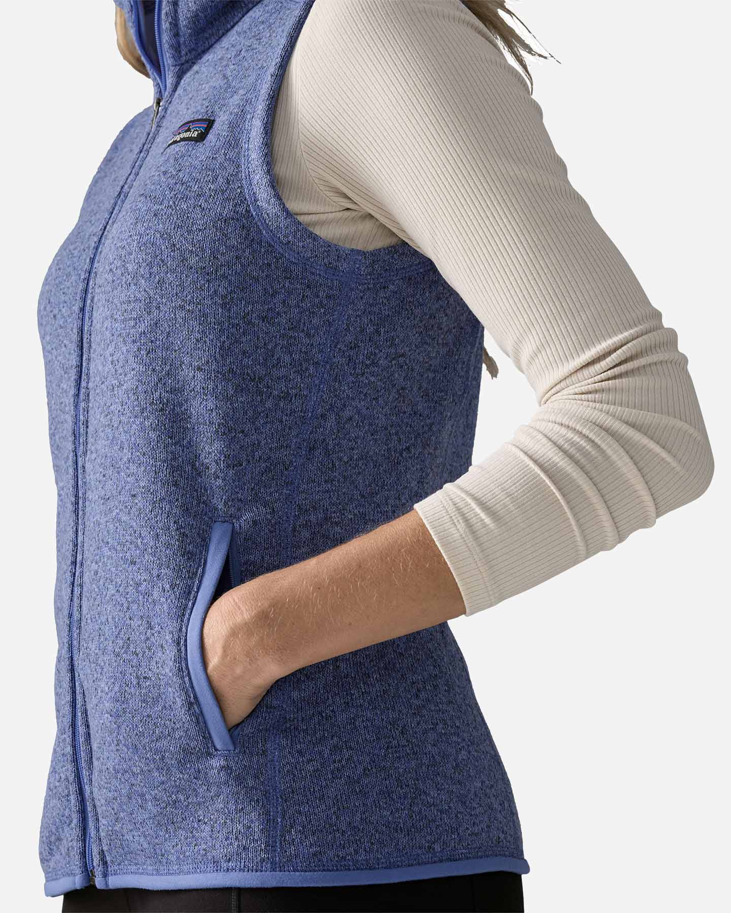 Gilet PATAGONIA BETTER SWEATER W - Blu - 4 | Cisalfa Sport