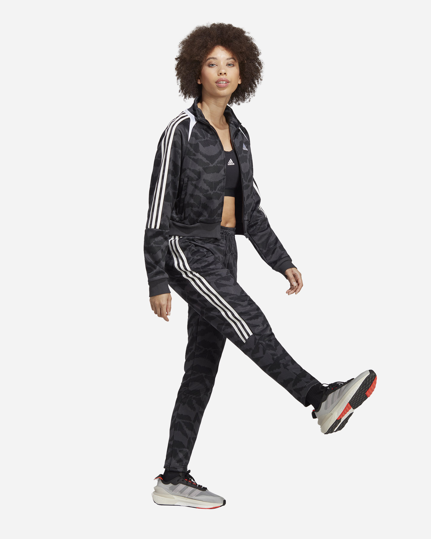 Pantalone ADIDAS TIROW - Nero - 5 | Cisalfa Sport