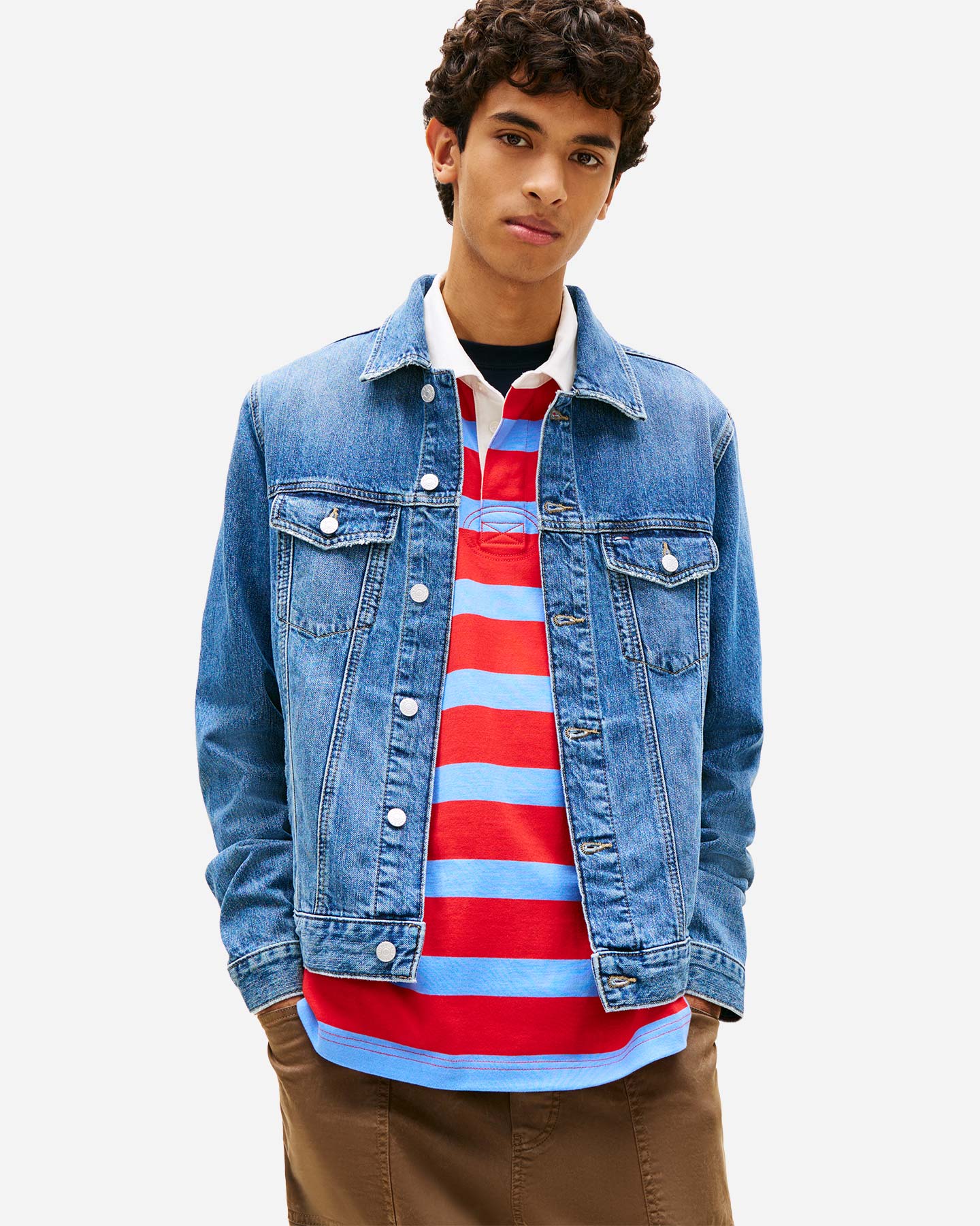 Giubbotto TOMMY HILFIGER TRUCKER DENIM M - Denim - 1 | Cisalfa Sport