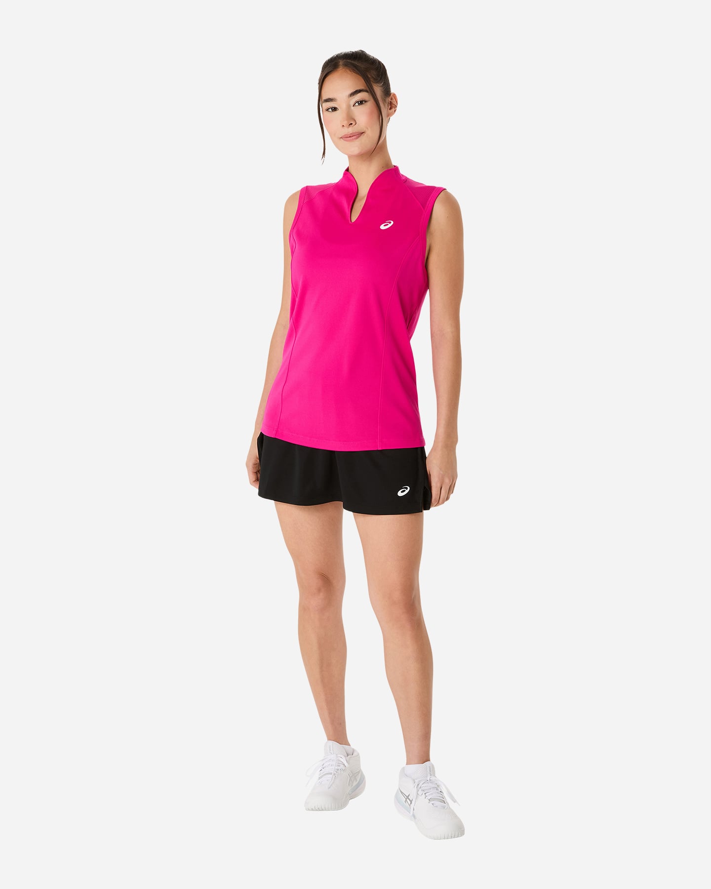 T-shirt tennis ASICS COURT W - Rosa - 3 | Cisalfa Sport