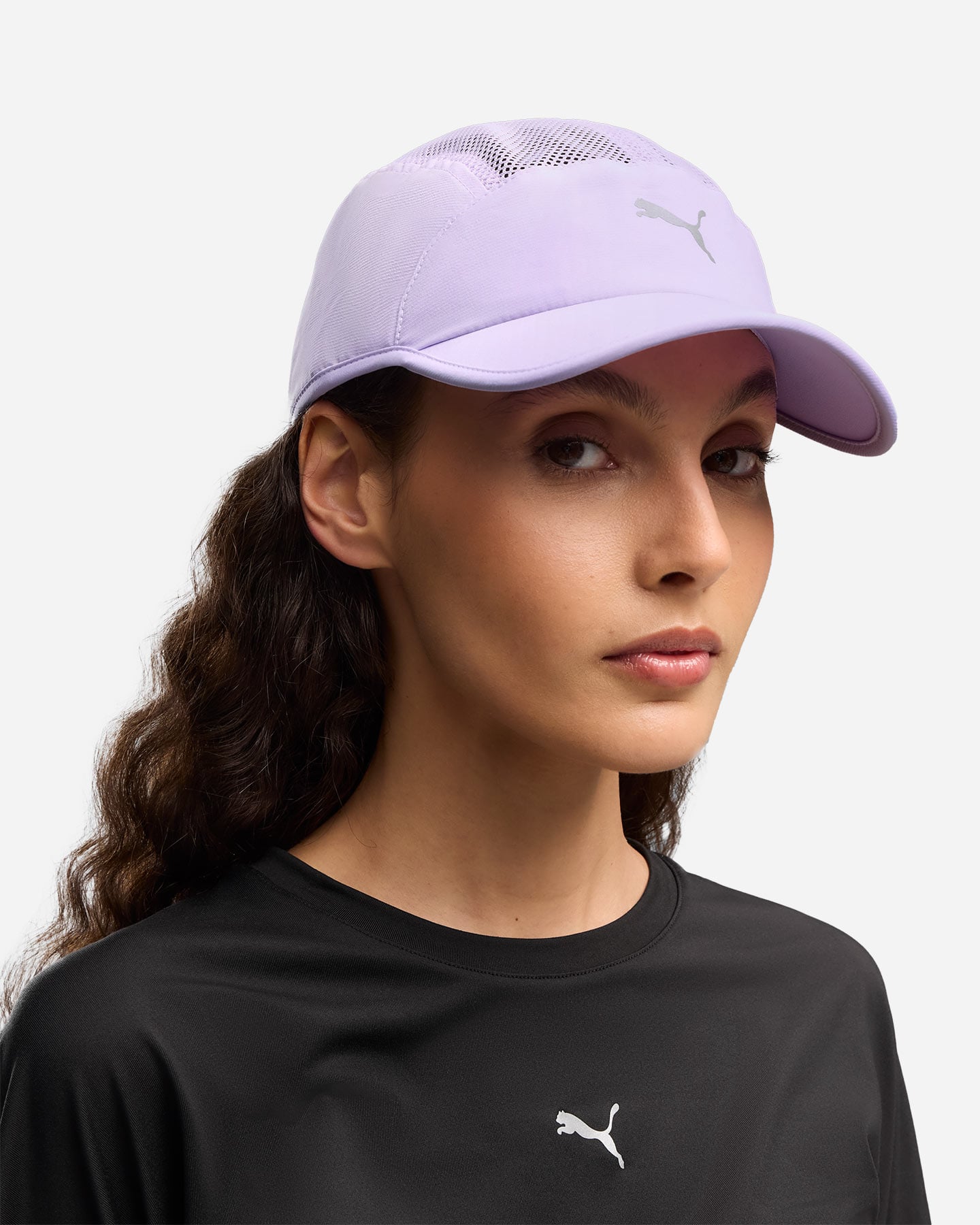Cappellino running PUMA VISOR 5  - Viola - 2 | Cisalfa Sport