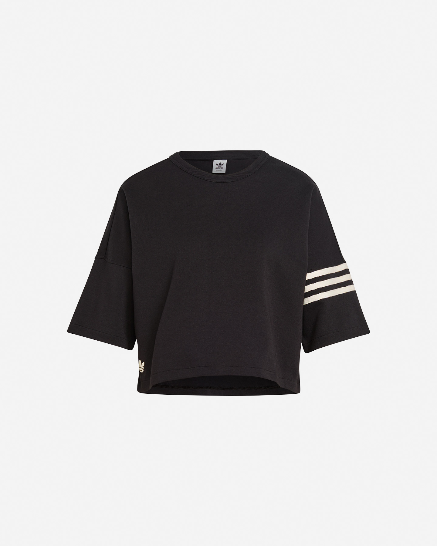 T-shirt ADIDAS ORIGINAL 3STRIPES W - Nero - 0 | Cisalfa Sport