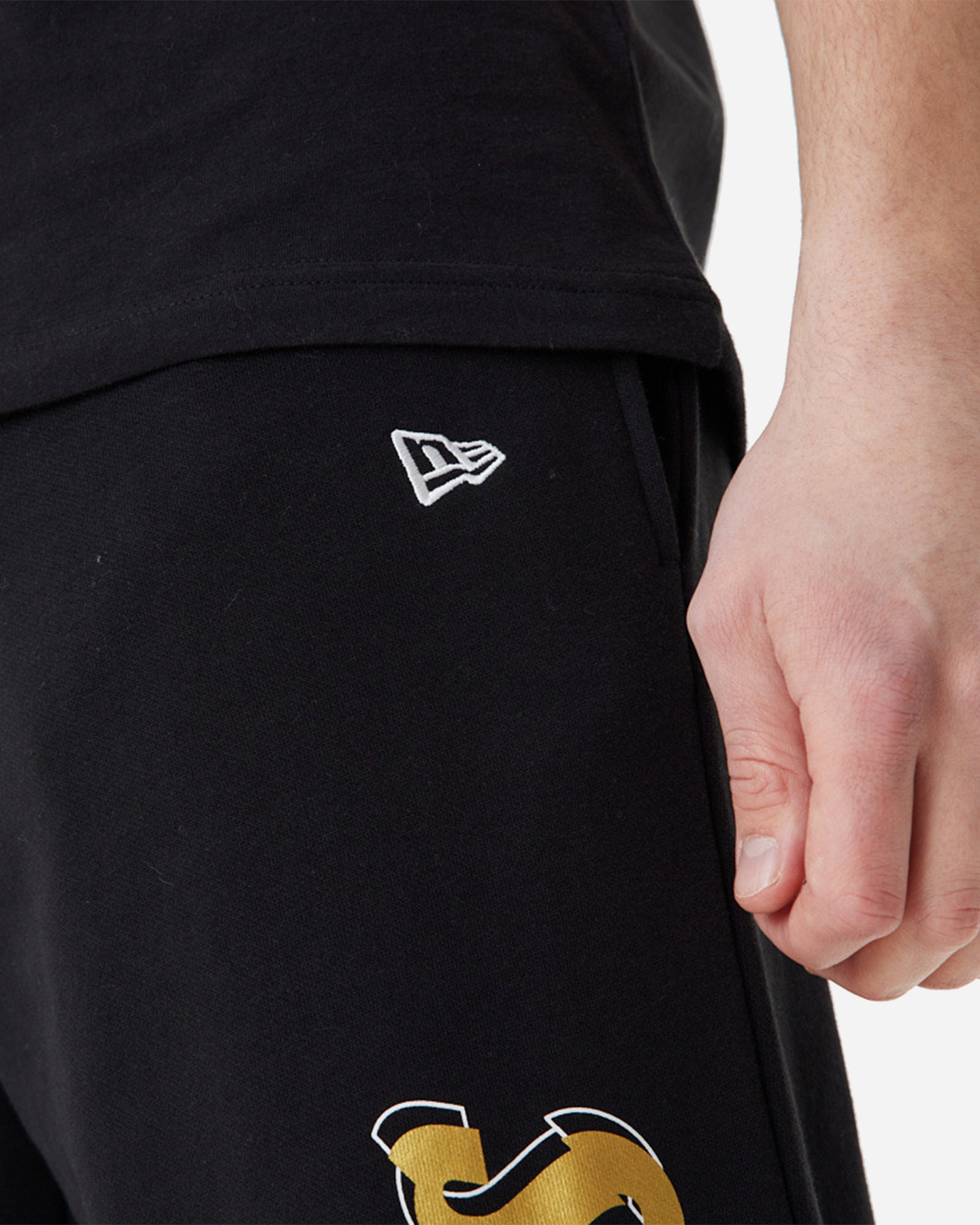 Pantalone NEW ERA TEAM SCRIPT GOLD CHICAGO BULLS M - Nero - 4 | Cisalfa Sport