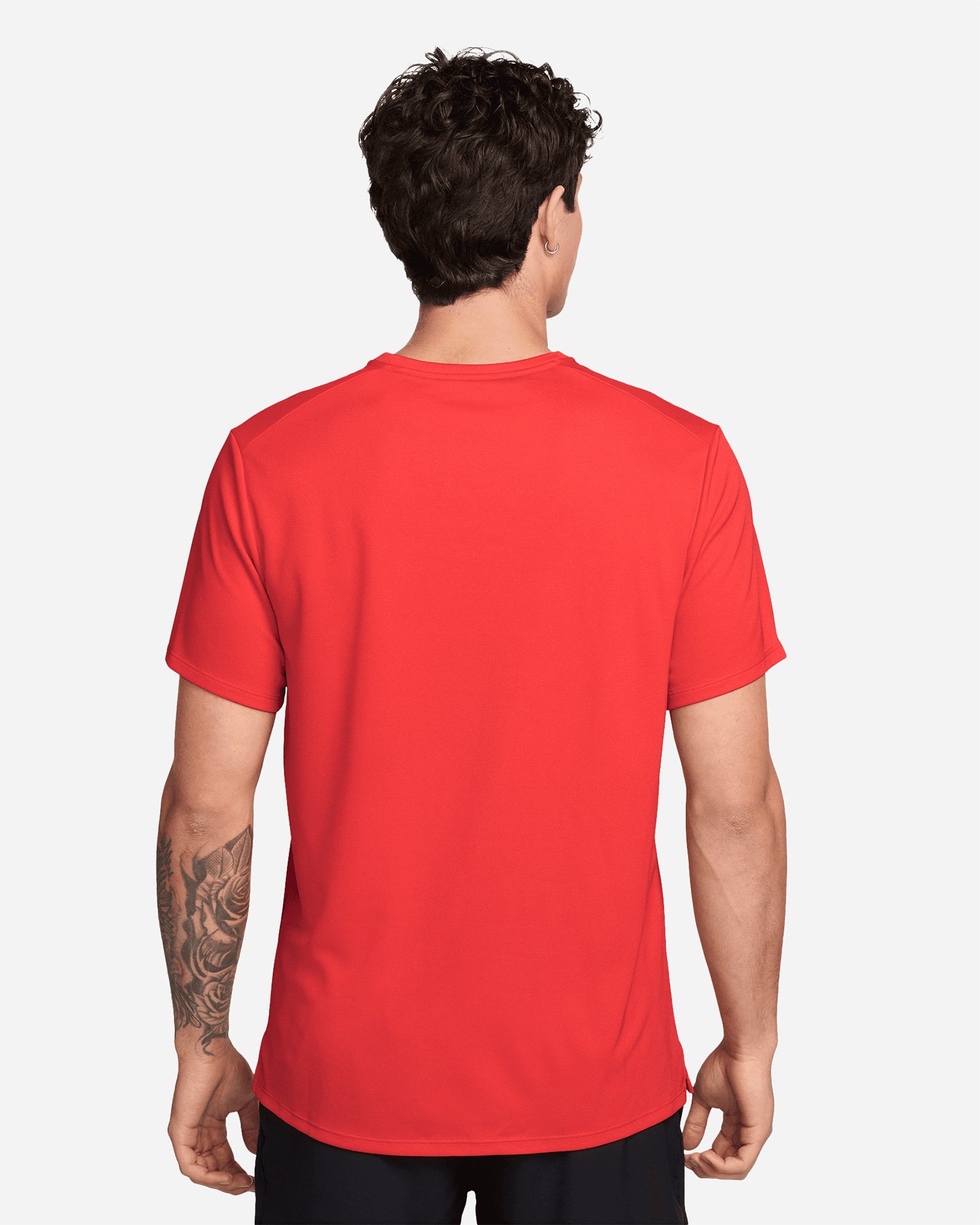 T-shirt running NIKE MILER M - Rosso - 1 | Cisalfa Sport