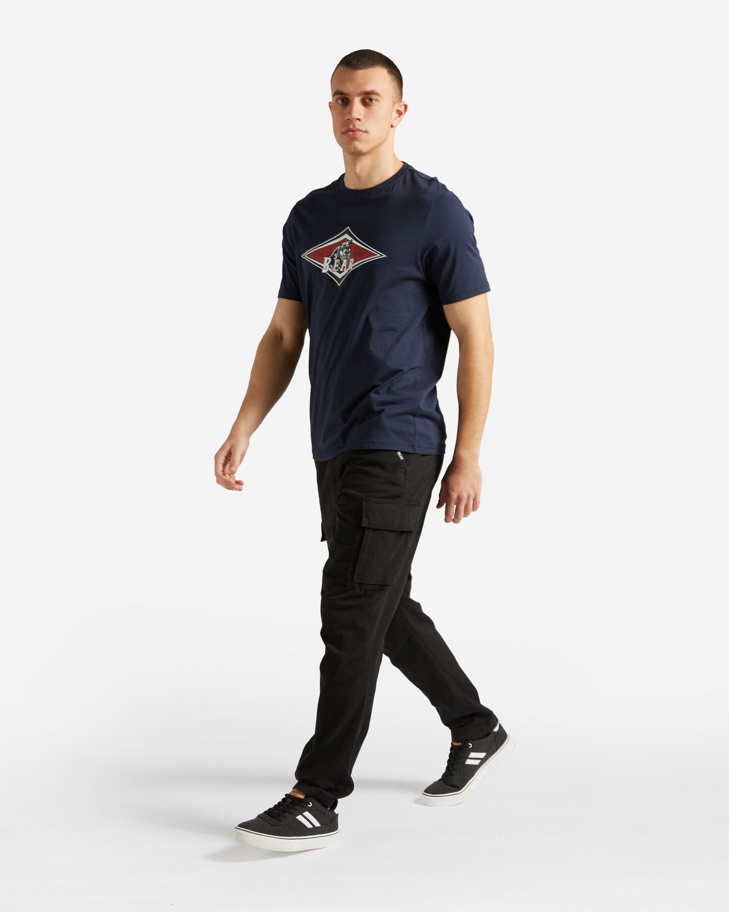 T-shirt BEAR HERITAGE M - 21 | Cisalfa Sport