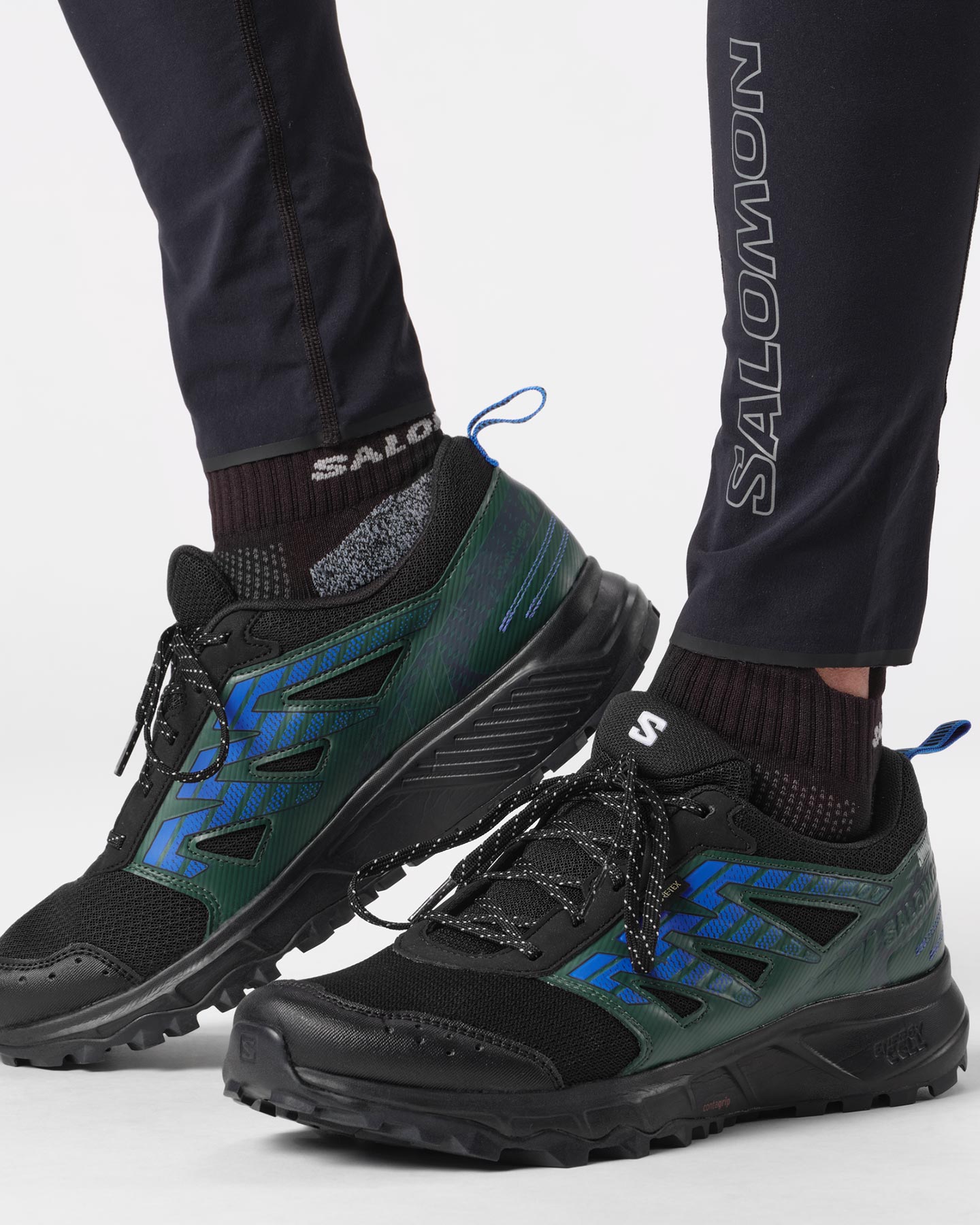Scarpe trail SALOMON WANDER GTX M - Nero - 5 | Cisalfa Sport