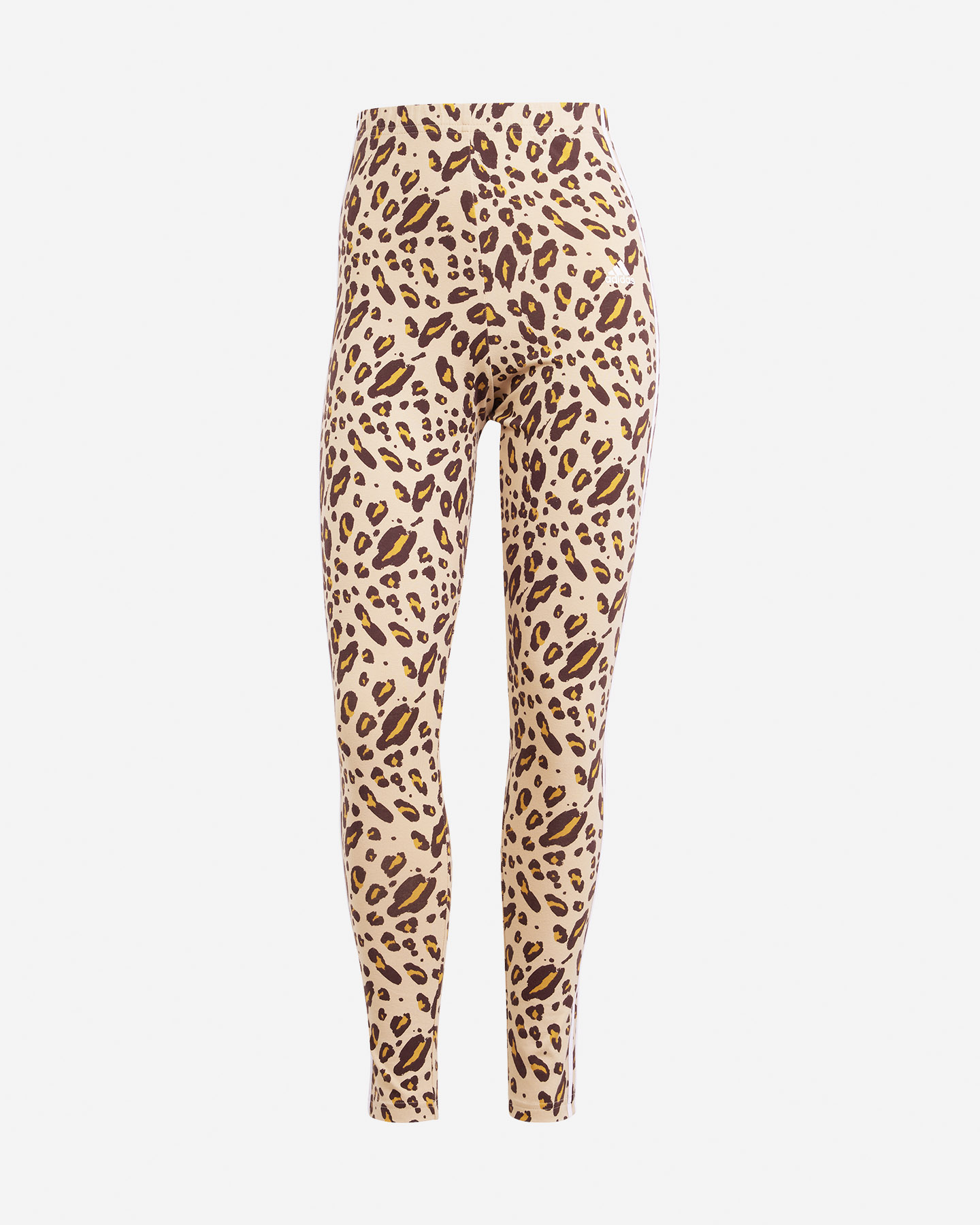 Leggings ADIDAS 3STRIPES ANIMALIER W - Beige - 0 | Cisalfa Sport
