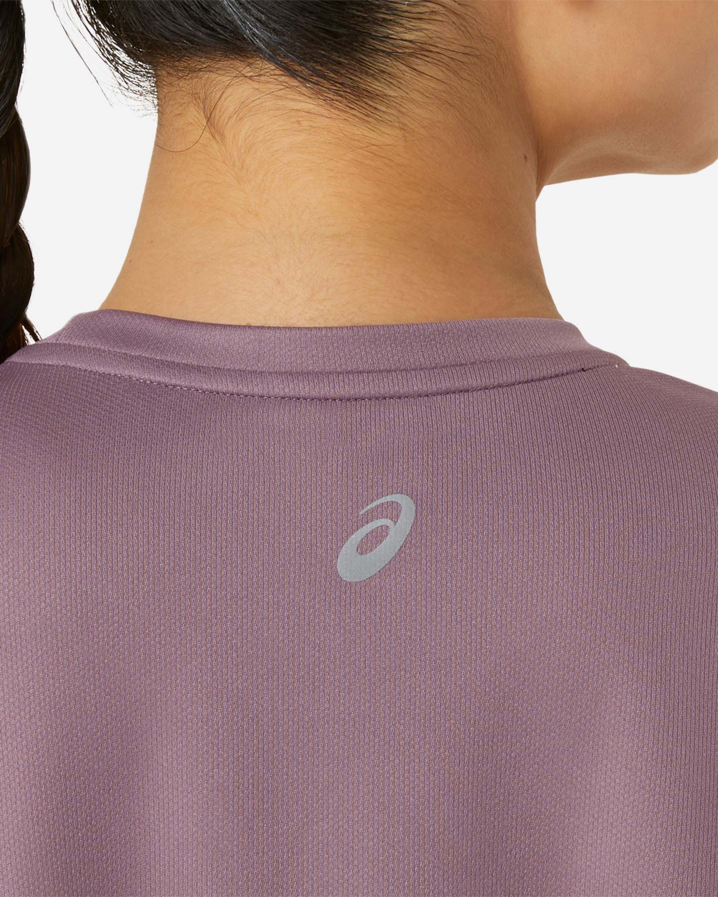 T-shirt running ASICS FUJITRAIL LOGO SS W - Viola - 5 | Cisalfa Sport