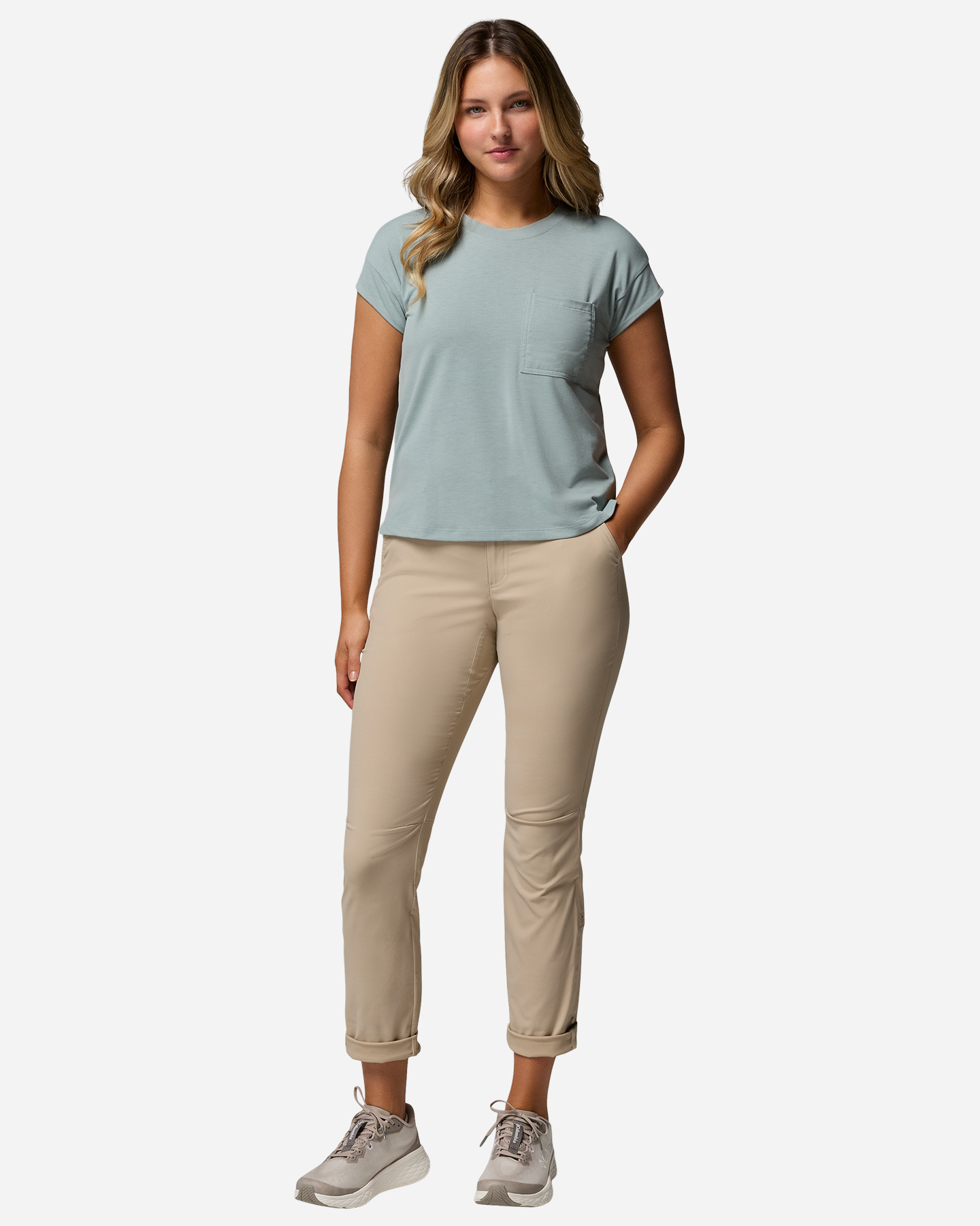 Pantalone outdoor COLUMBIA LESLIE FALLS II W - Beige - 2 | Cisalfa Sport