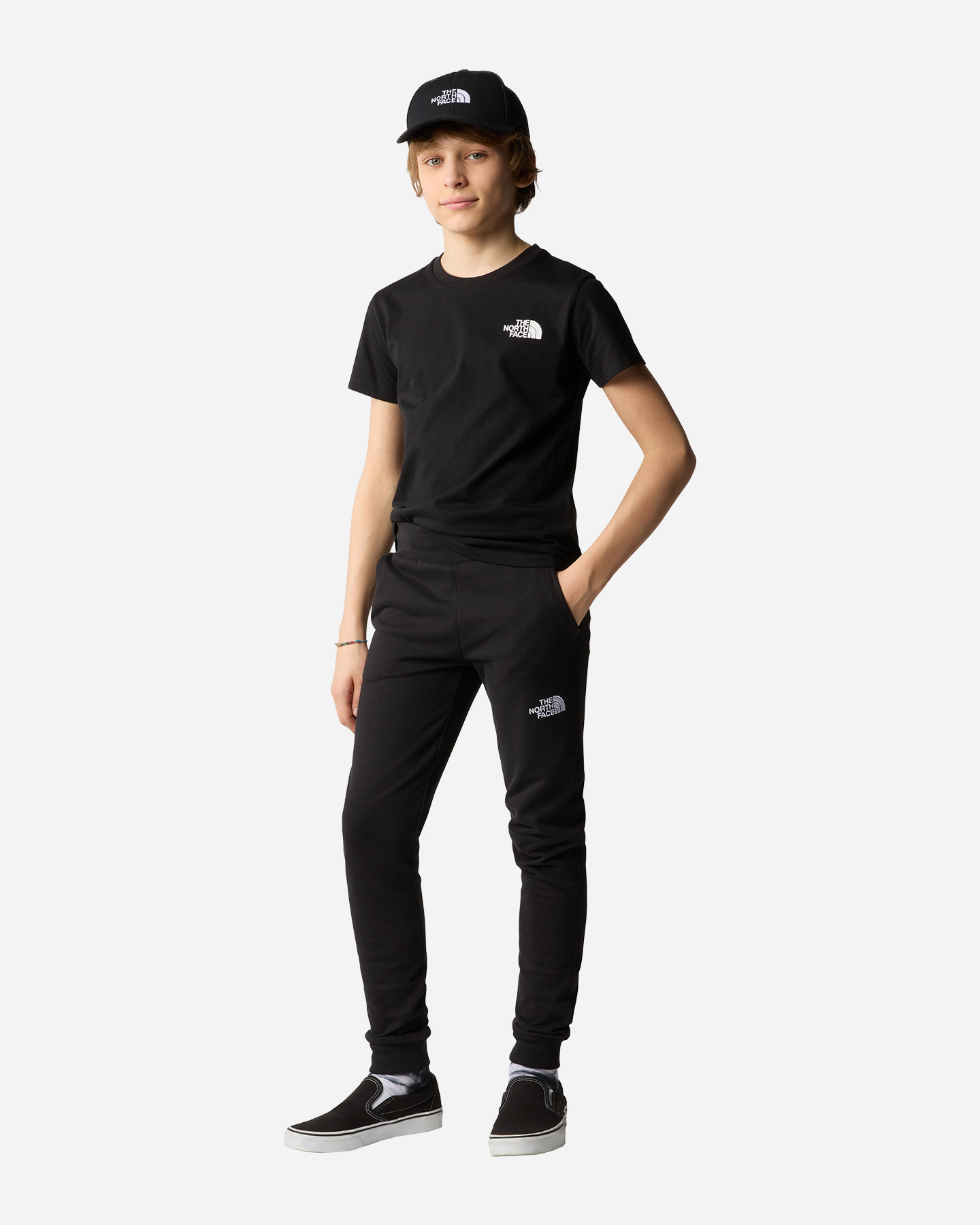 T-shirt THE NORTH FACE SIMPLE DOME SMALL LOGO JR - Nero - 3 | Cisalfa Sport