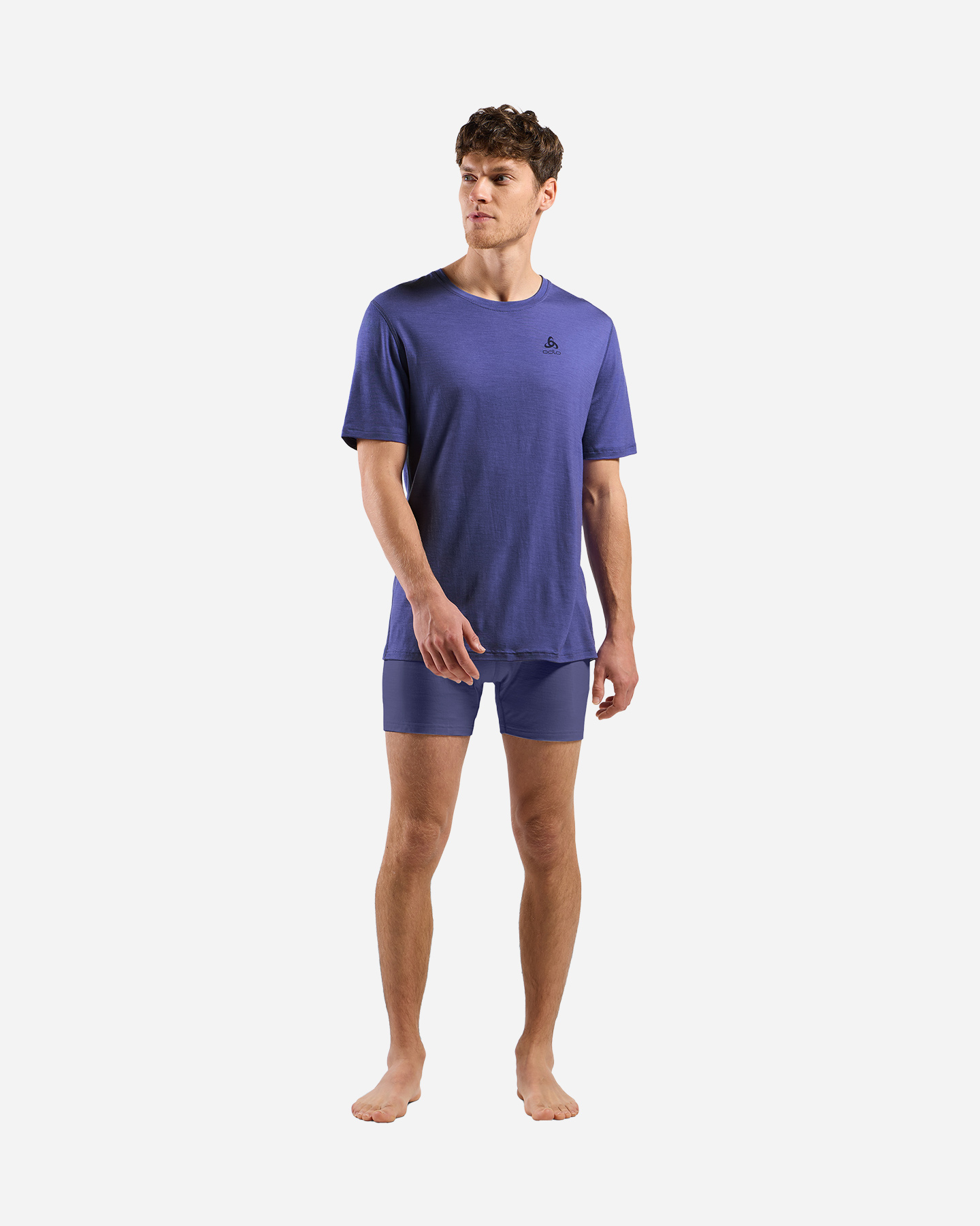 Maglia intimo tecnico ODLO MERINO 160 M - Blu - 4 | Cisalfa Sport