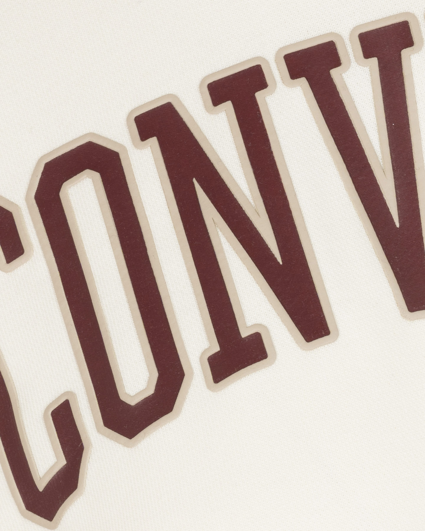 Felpa CONVERSE COLLEGIATE W - Beige - 2 | Cisalfa Sport