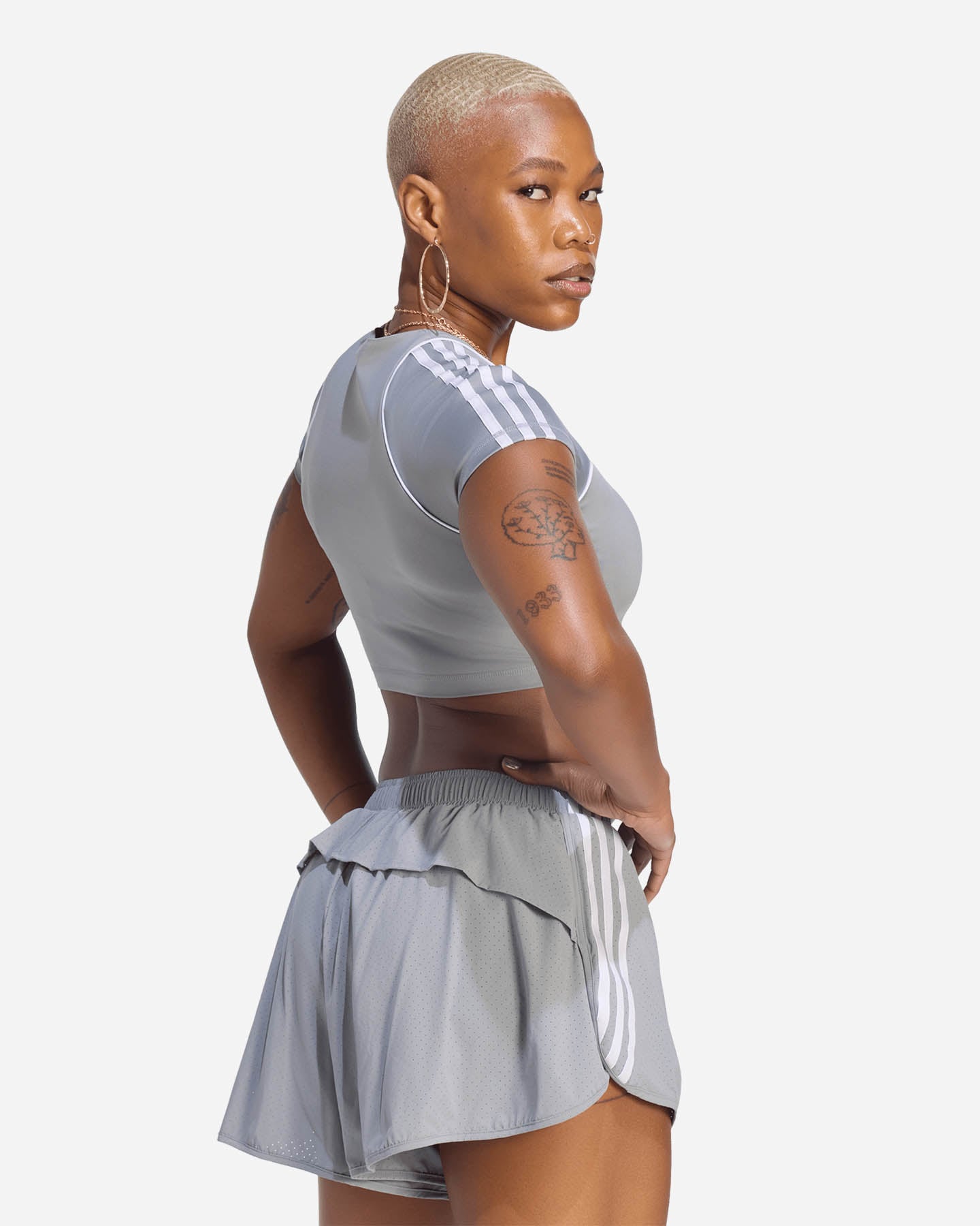 Reggiseno sportivo ADIDAS ORIGINALS SUPERSTAR W - Grigio - 3 | Cisalfa Sport