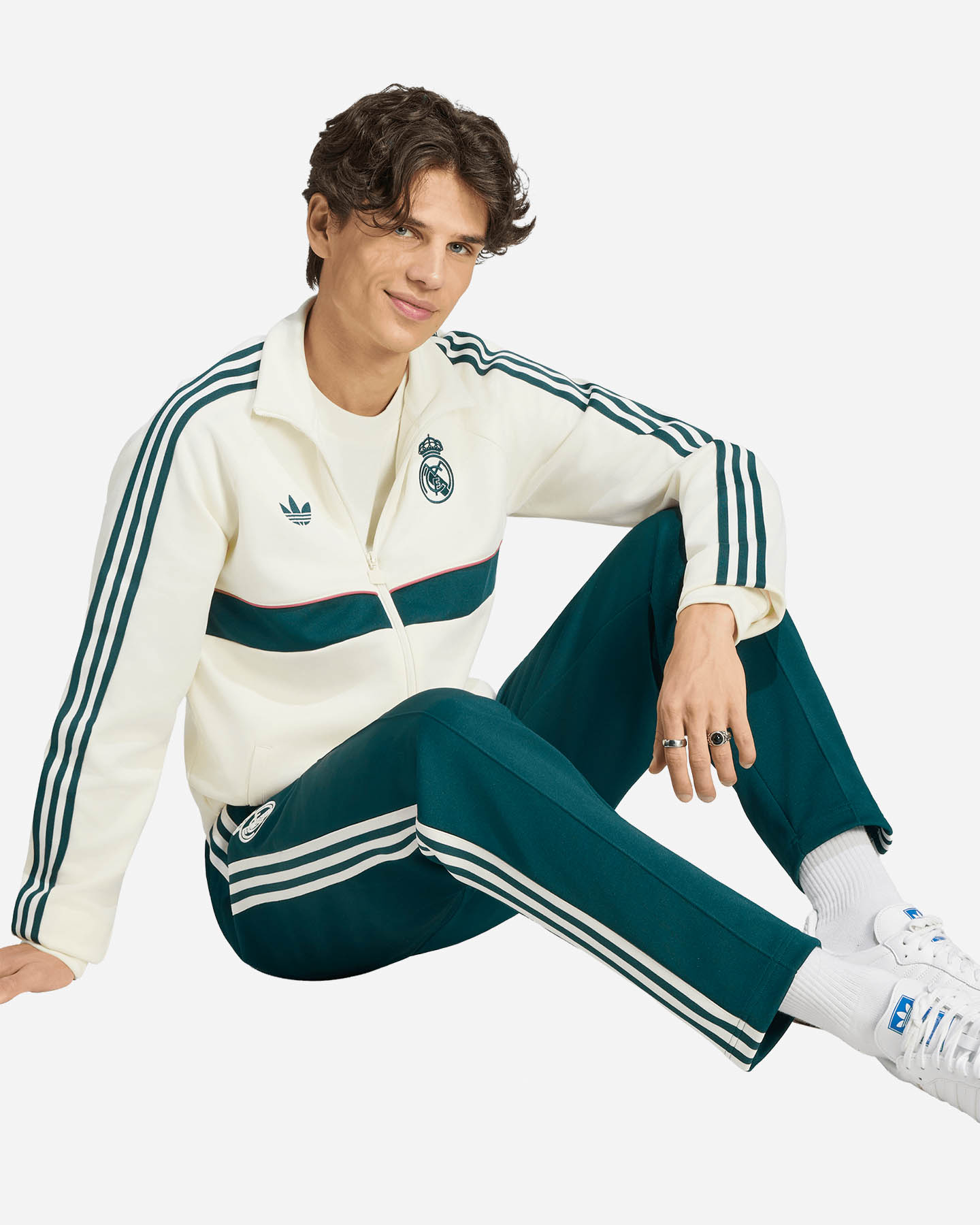 Felpa ADIDAS REAL MADRID ORIGINALS M - Bianco - 2 | Cisalfa Sport