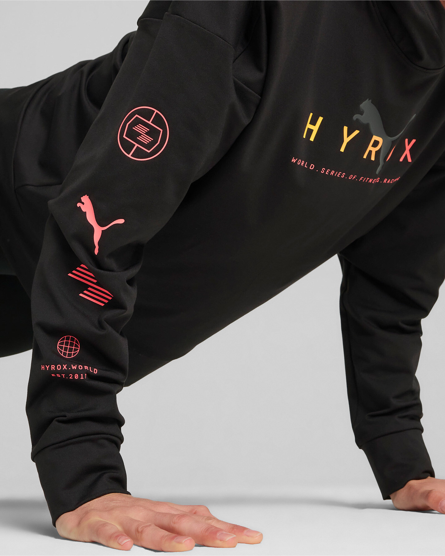 Felpa training PUMA HYROX CLOUDSPUN W - Nero - 5 | Cisalfa Sport