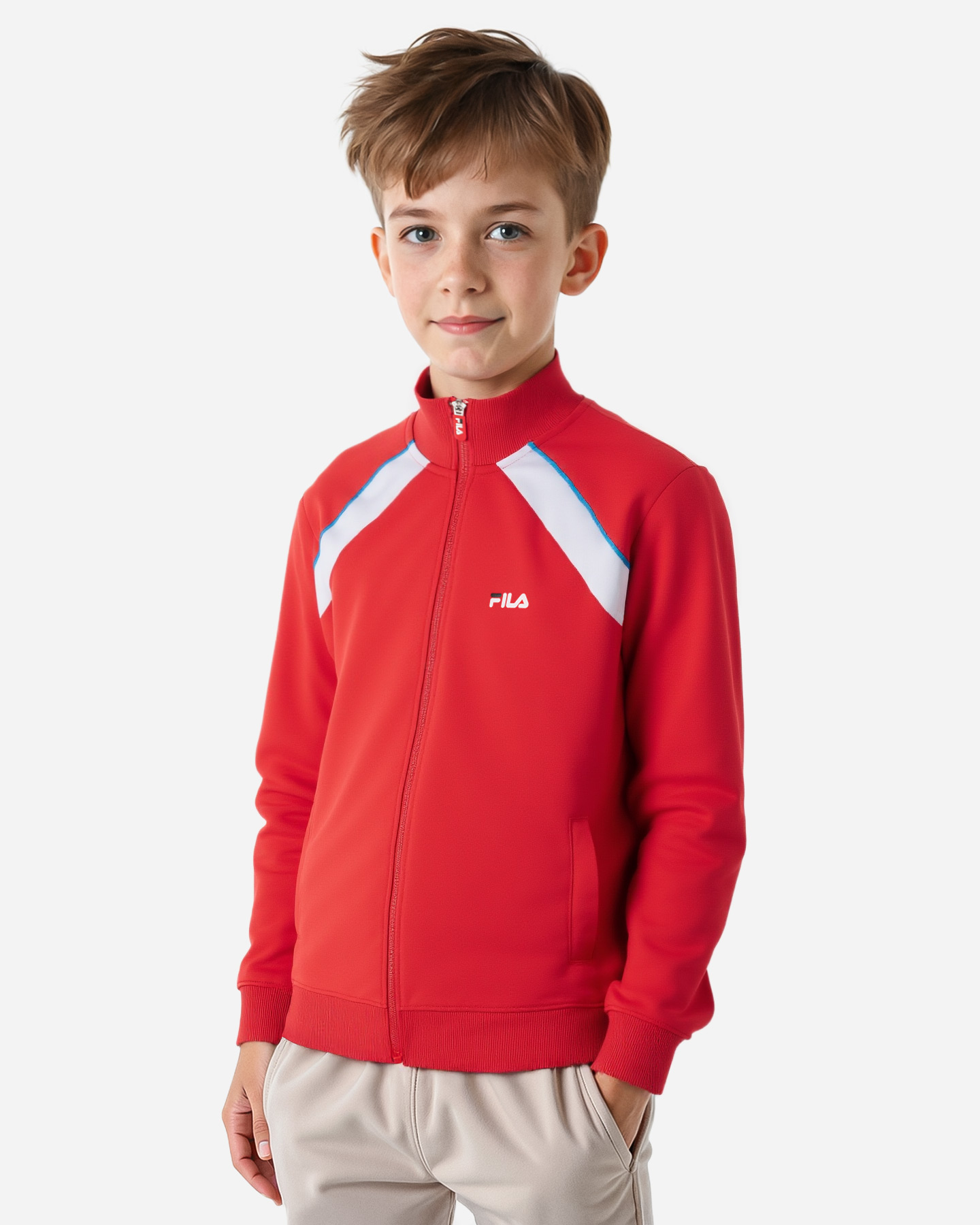 Felpa FILA CONTEMPORARY STREET STYLE JR - Rosso - 2 | Cisalfa Sport