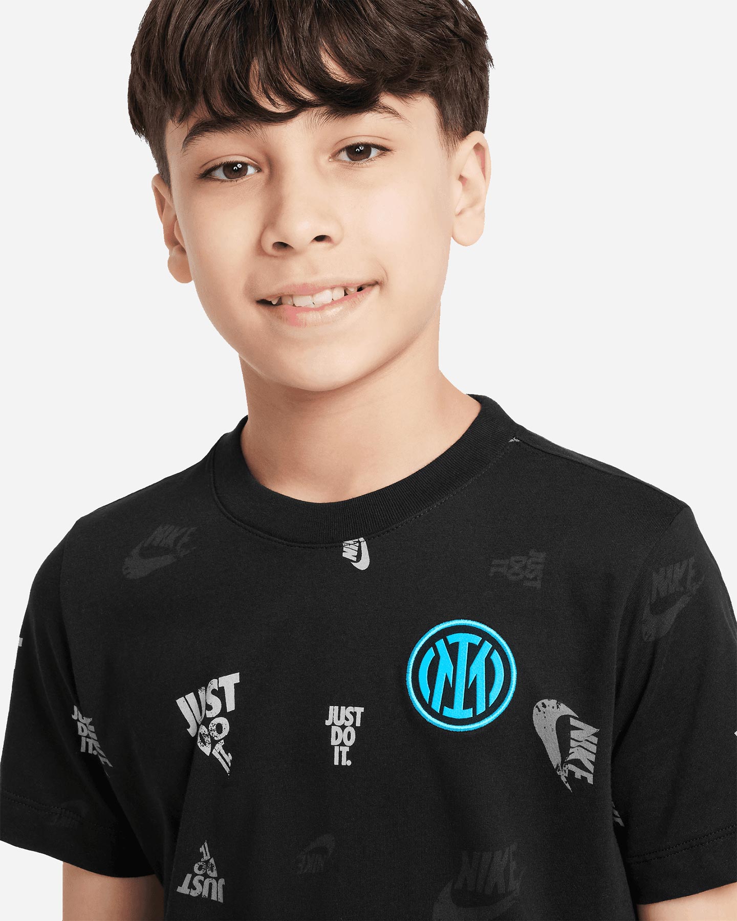 Abbigliamento calcio ufficiale NIKE INTER CREST 25-26 JR - Nero - 2 | Cisalfa Sport