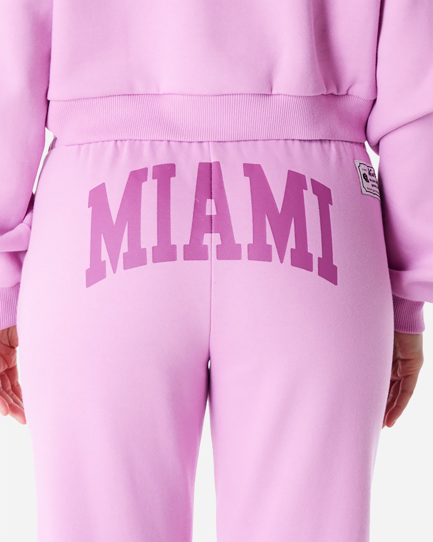 Pantalone NEW ERA WRITTEN RETRO W - Rosa - 5 | Cisalfa Sport