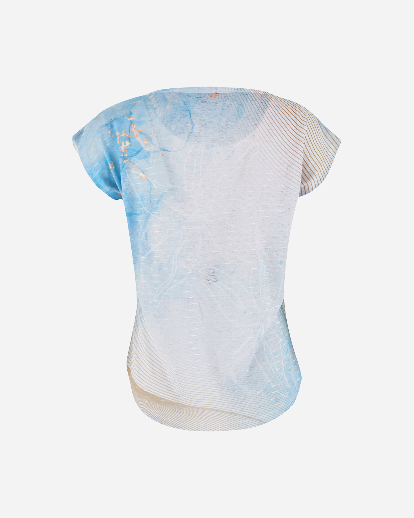T-shirt YES ZEE SUBLIMATIC W - Azzurro - 1 | Cisalfa Sport