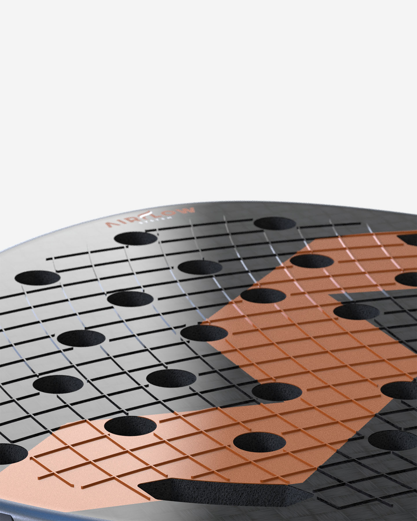 Racchetta padel performance VARLION BOURNE PRISMA AIRFLOW - Nero - 5 | Cisalfa Sport