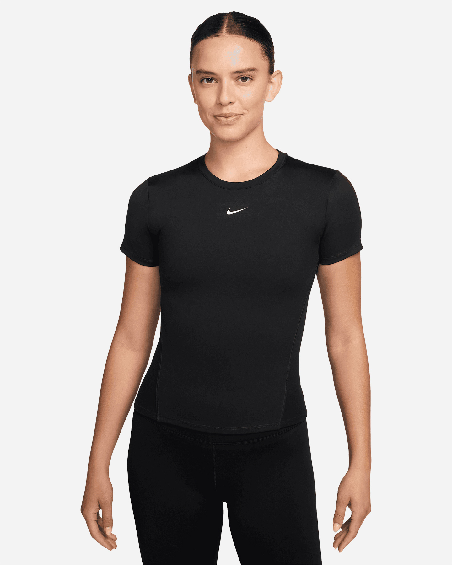 T-shirt training NIKE ONE SMALL LOGO W - Nero - 0 | Cisalfa Sport